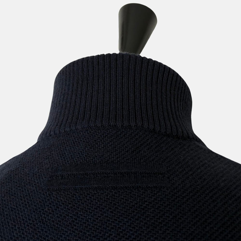 Navy Cashseta Cardigan
