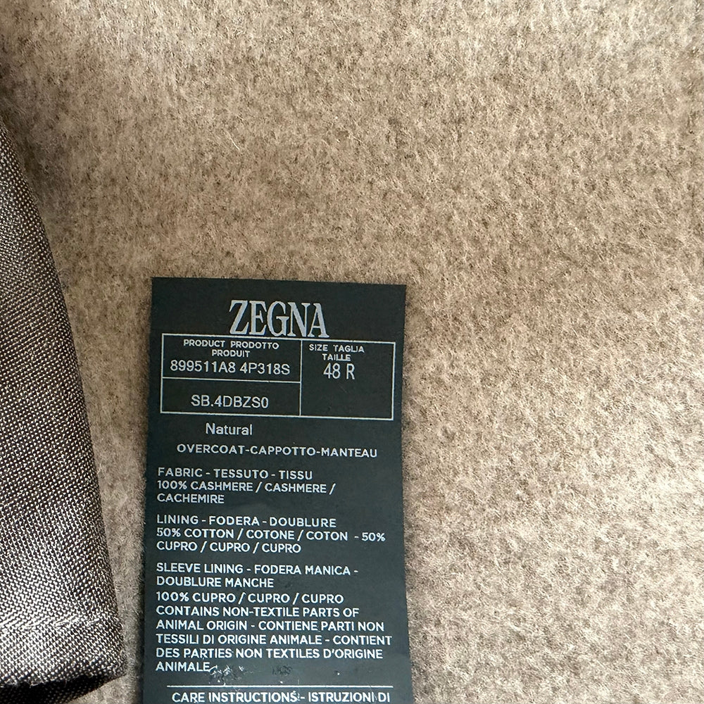 Greige Oasi Cashmere Coat
