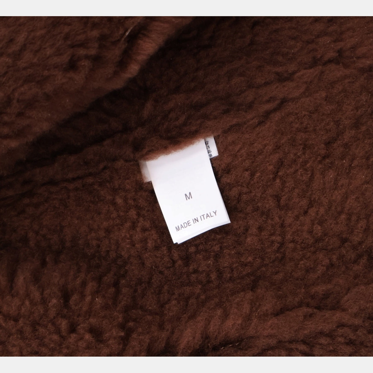 Suede Shearling Safari Jacket Beige
