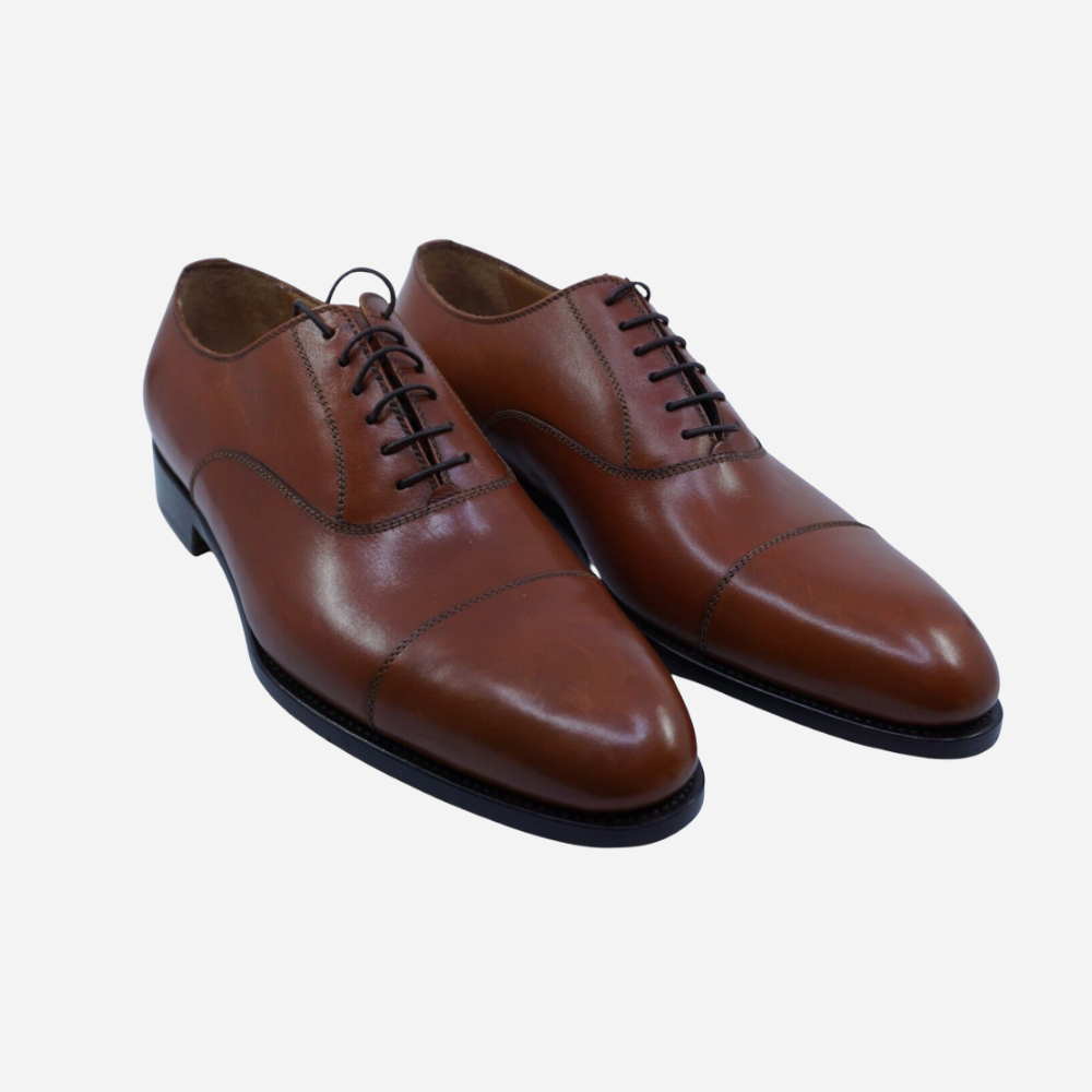 Brown Oxford Shoes made of Leather (EU 45)