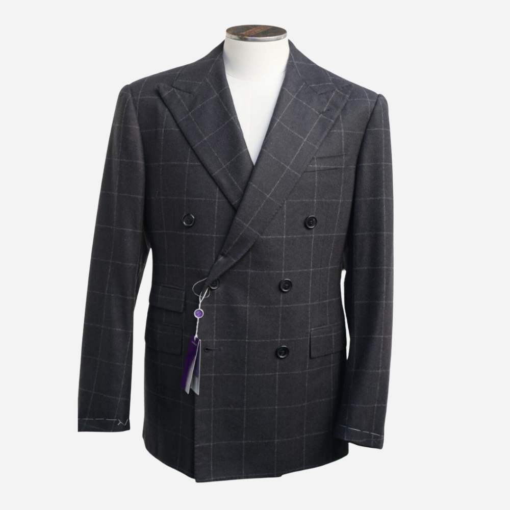 Charcoal Suit made of Wool (EU 52)