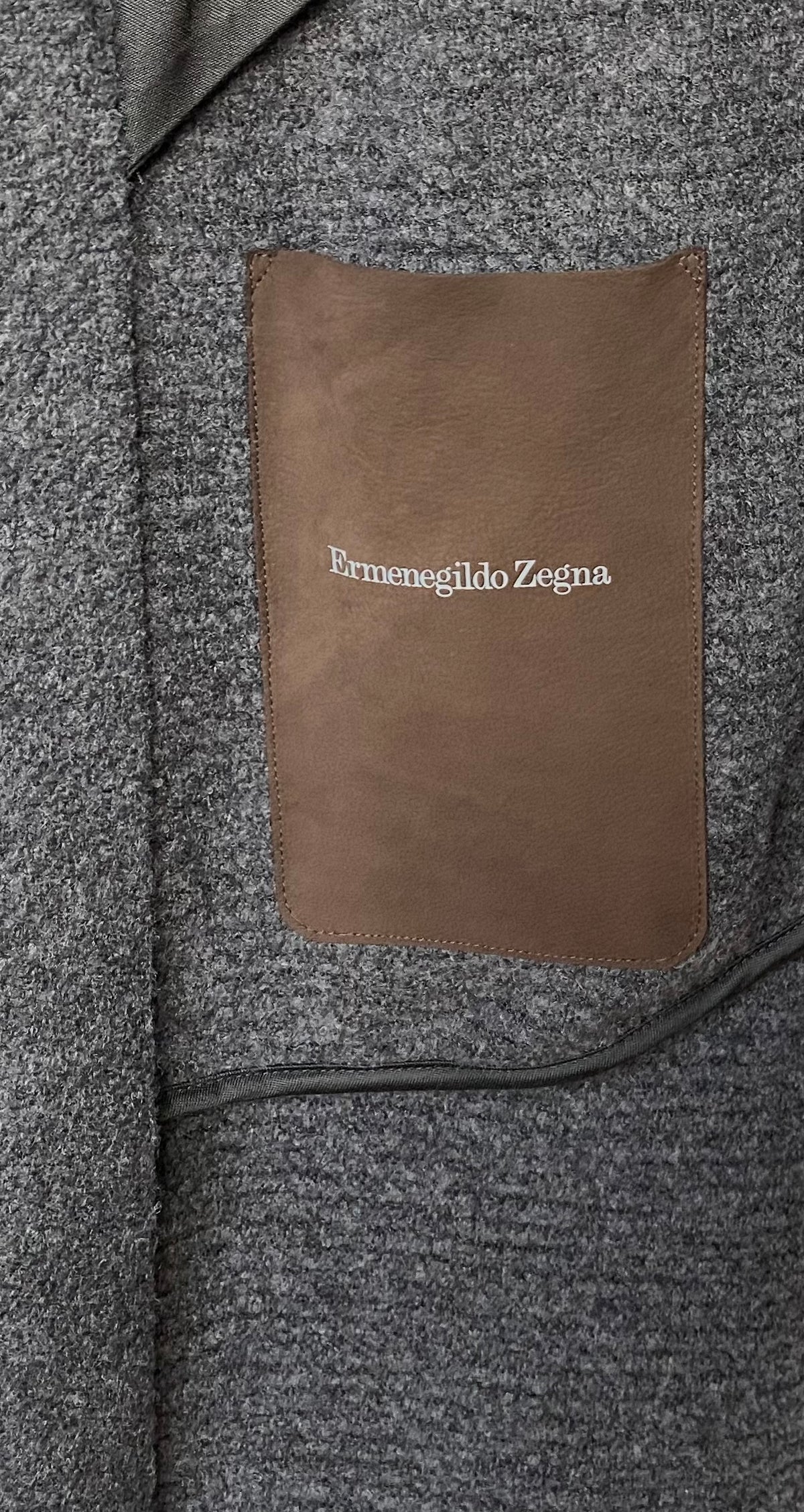 Anthracite Coat made of Wool/Cashmere/Nylon (EU 48)
