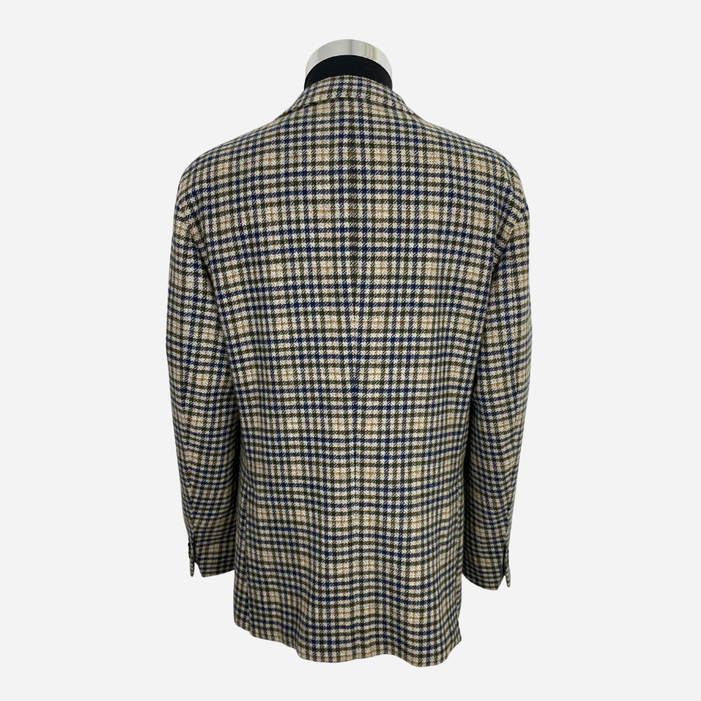 Multicolored Blazer made of Wool/Cashmere (EU 48, 52)