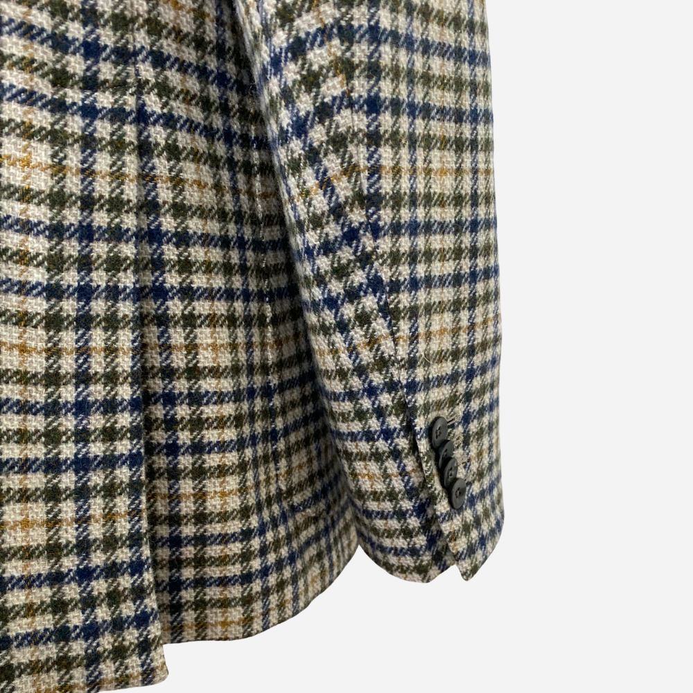 Multicolored Blazer made of Wool/Cashmere (EU 48, 52)
