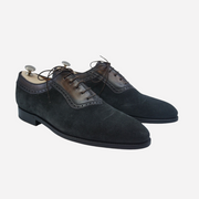 Dark Grey/brown Oxford Shoes made of Leather/Suede (EU 43.5)