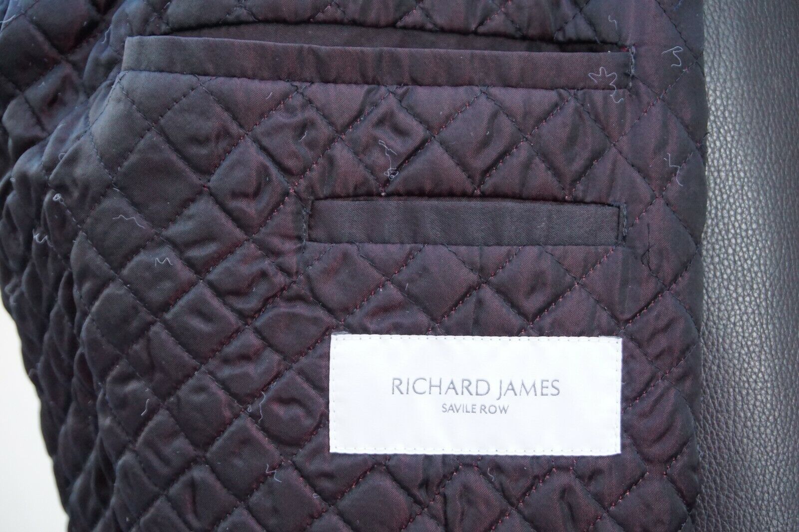 Brown Biker Jacket made of Leather (L)