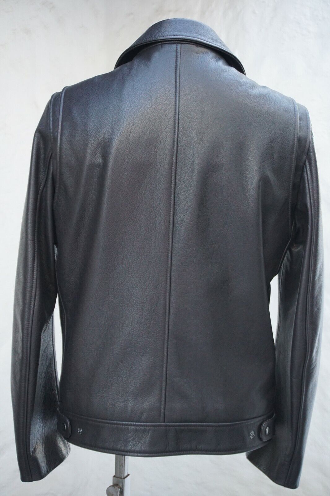 Brown Biker Jacket made of Leather (L)