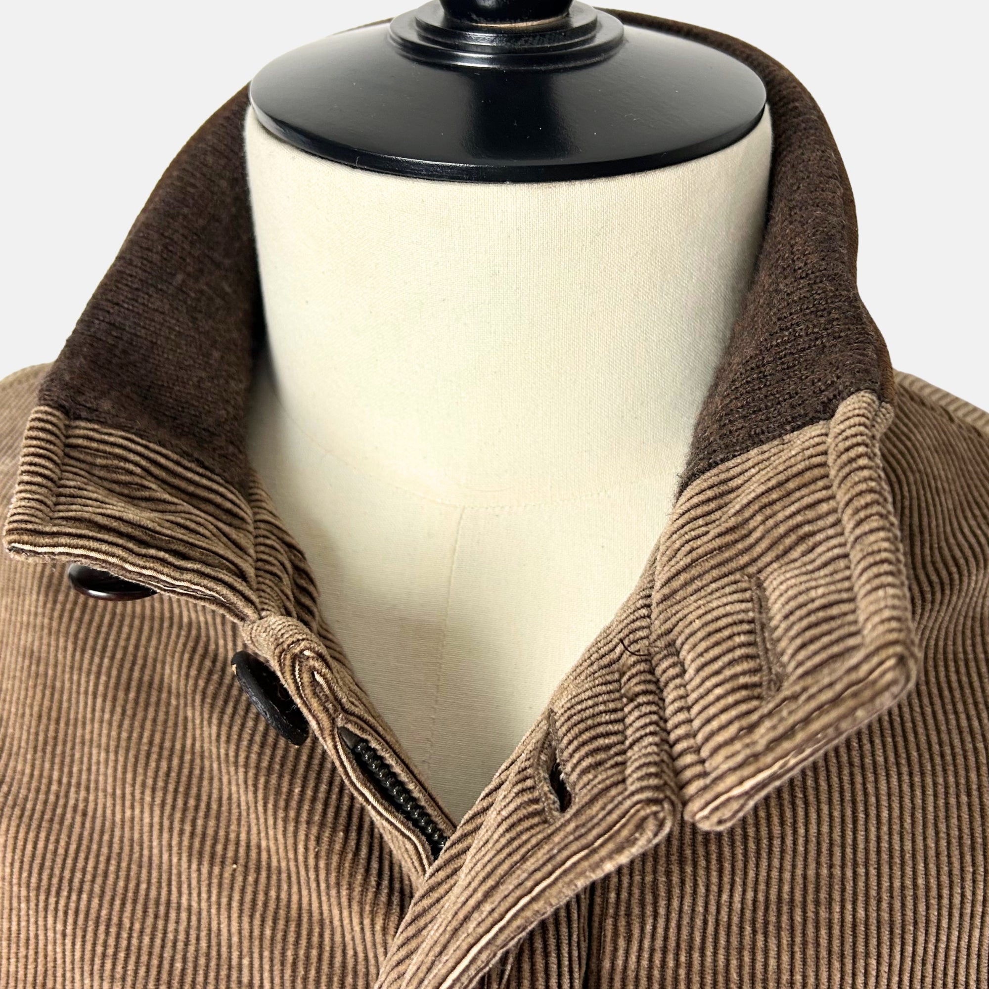 Brown Corduroy Jacket made of Cotton/Cashmere (EU 48)