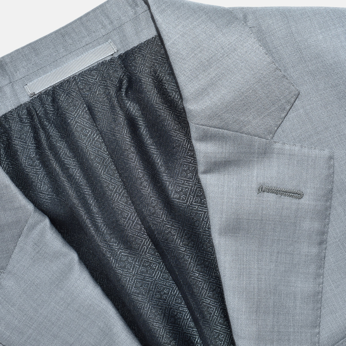 Light Gray Suit made of Wool (EU 48)