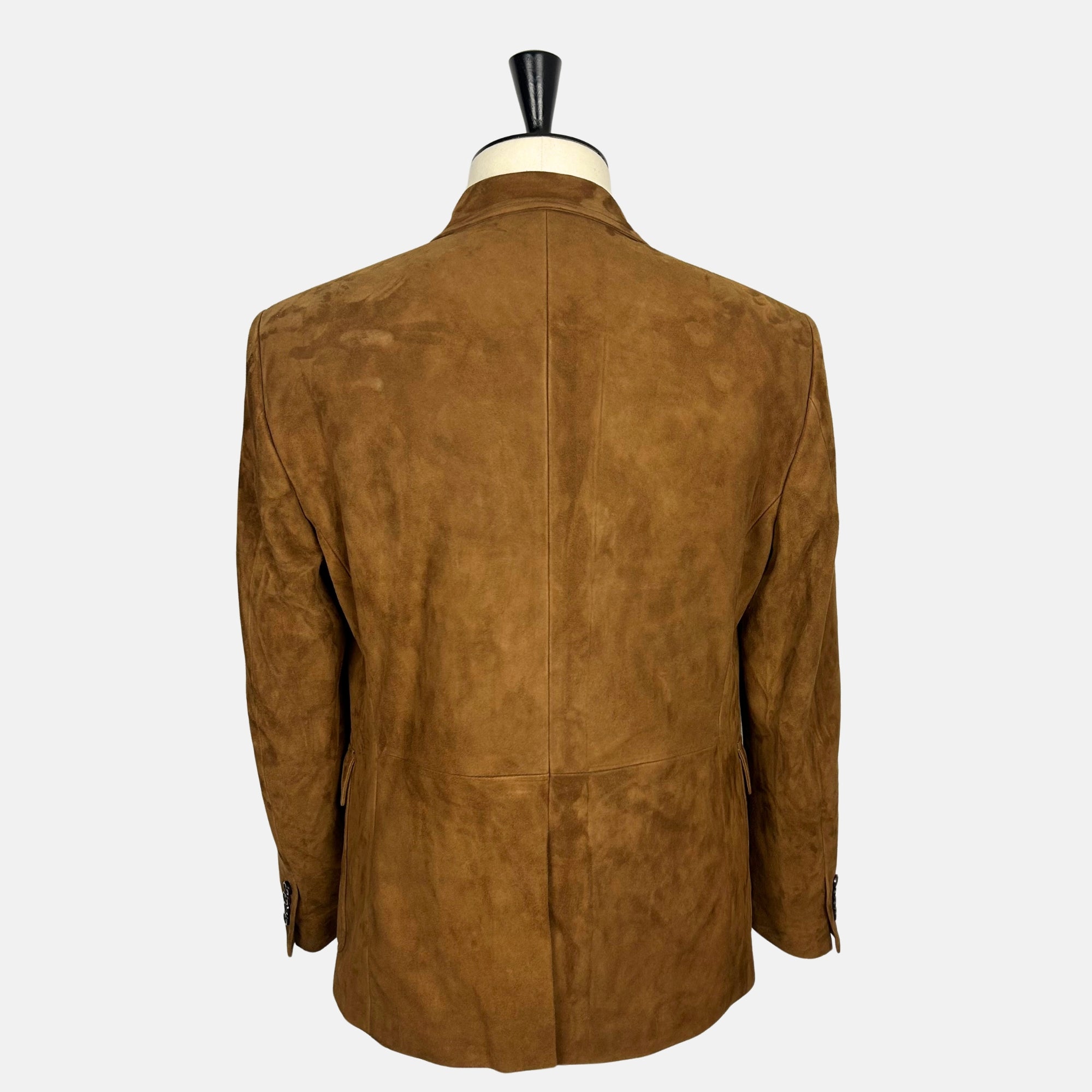 Brown Jacket made of  Lamb Suede (EU 48)