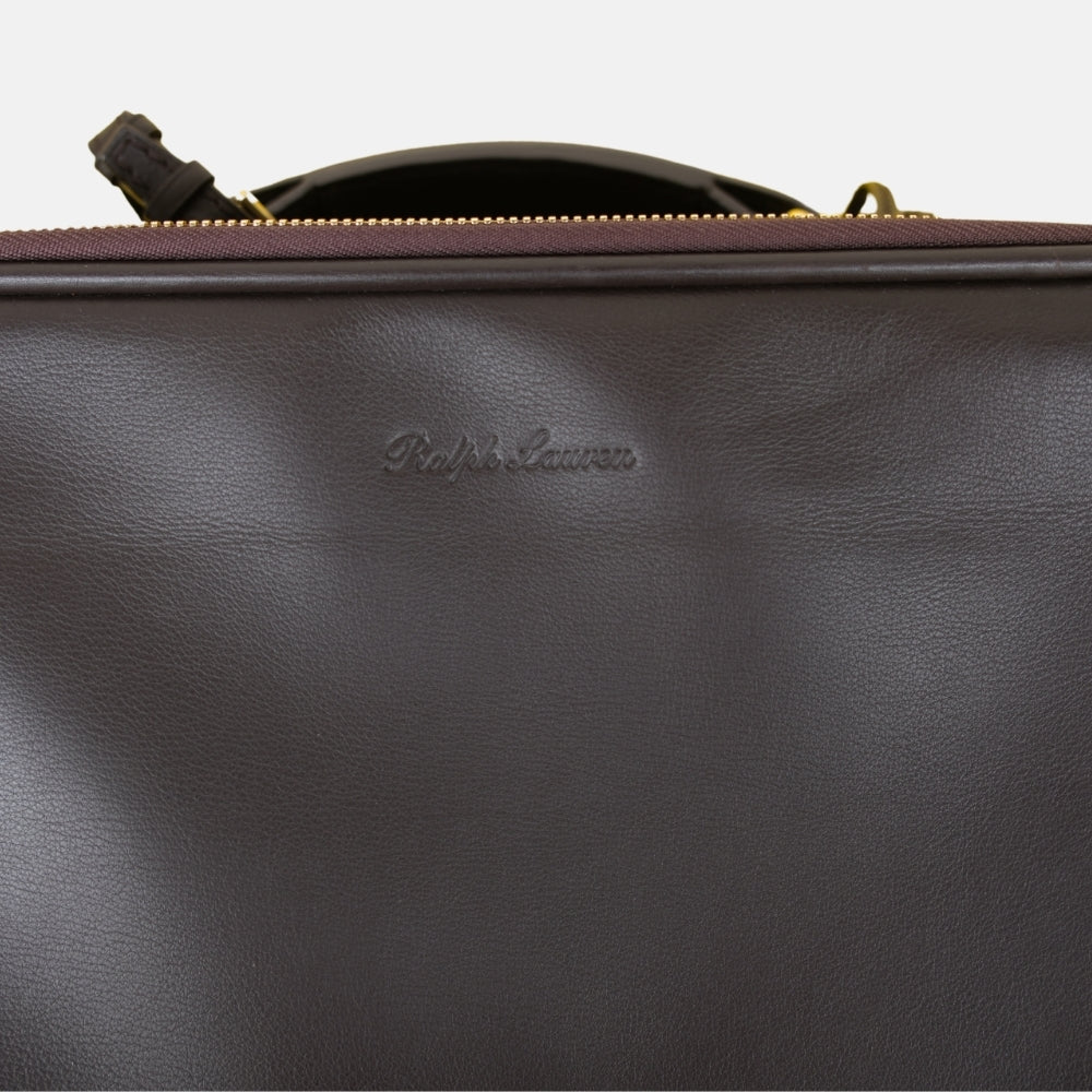 Brown Leather Trolley