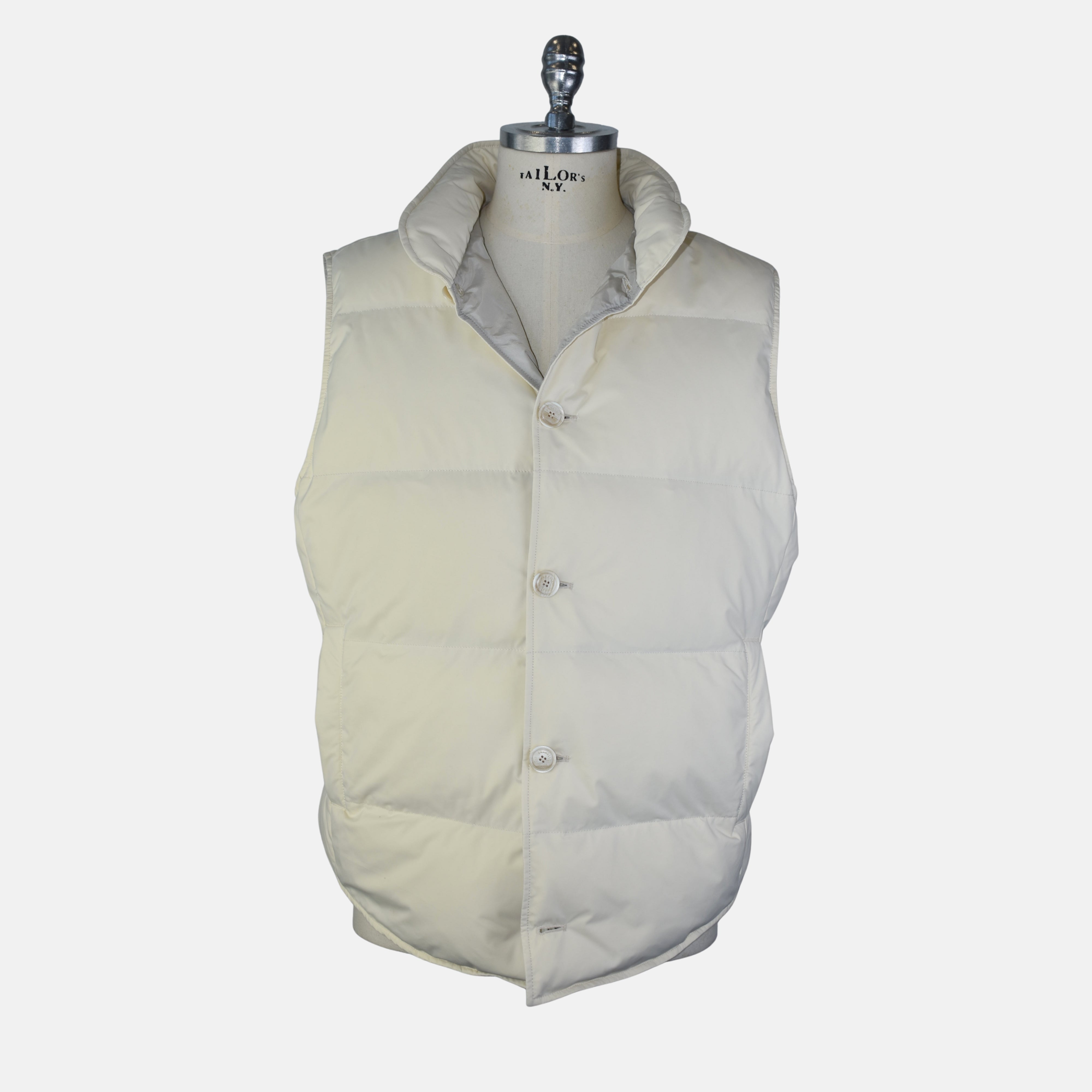 Ecru Down Vest (EU 52)