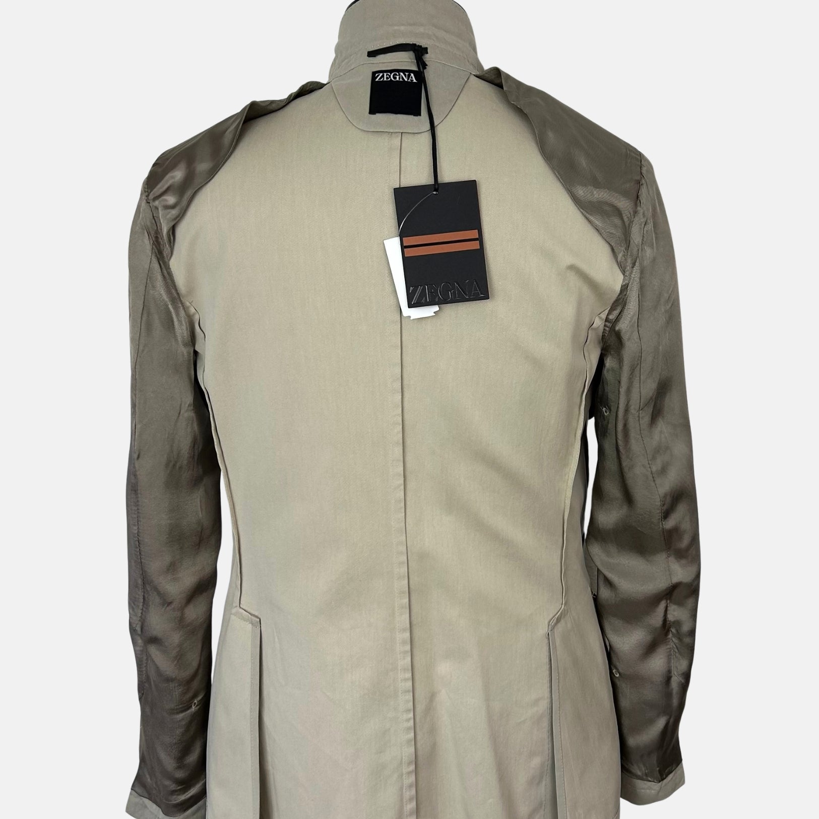 Ecru Suit made of Cotton/Silk (EU 50)