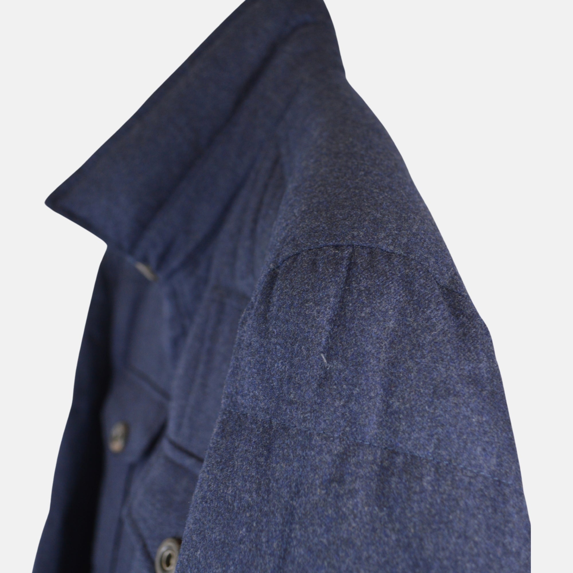 Blue Jacket made of Wool/Silk/Cashmere (M)