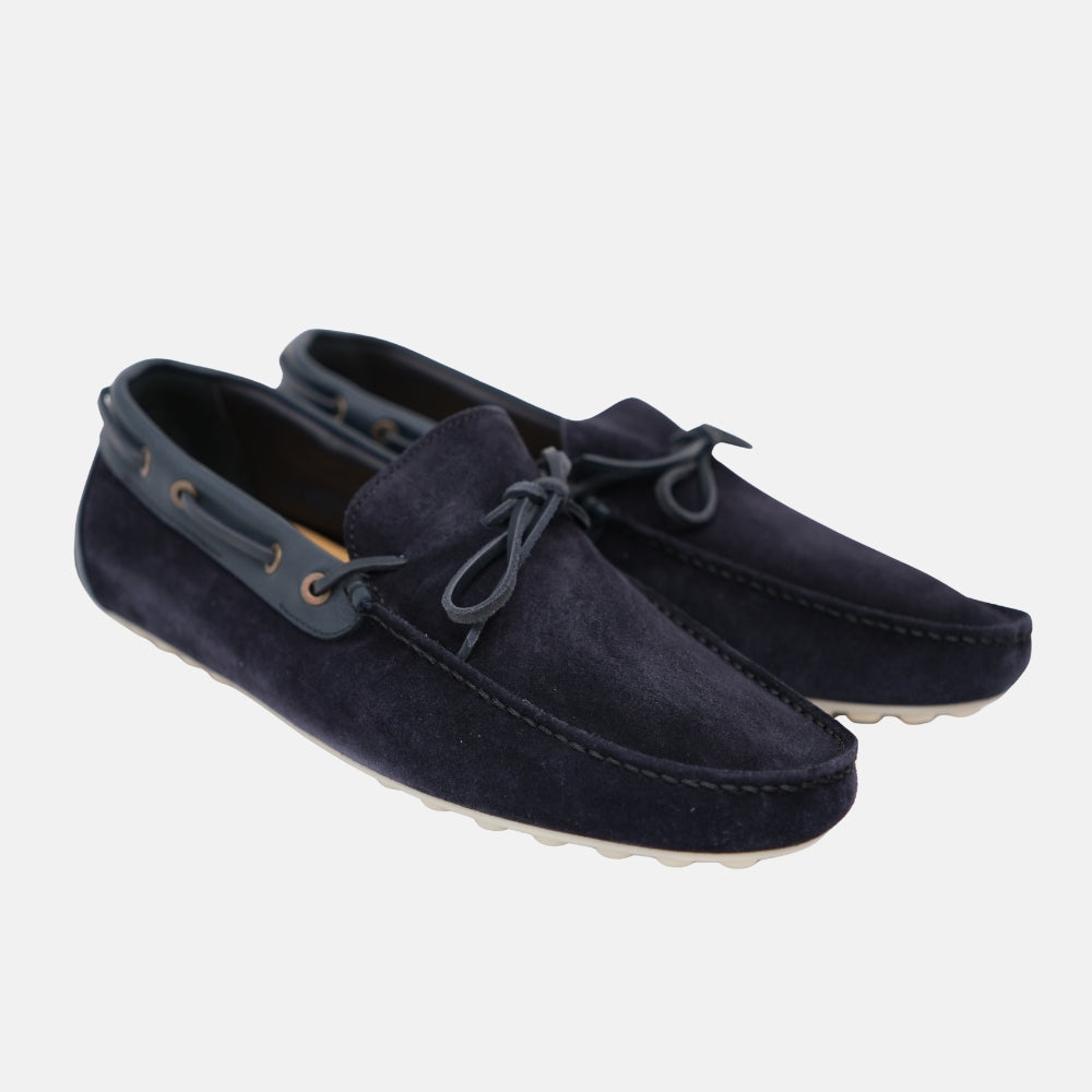 Blue Suede Mocassins (EU 42)