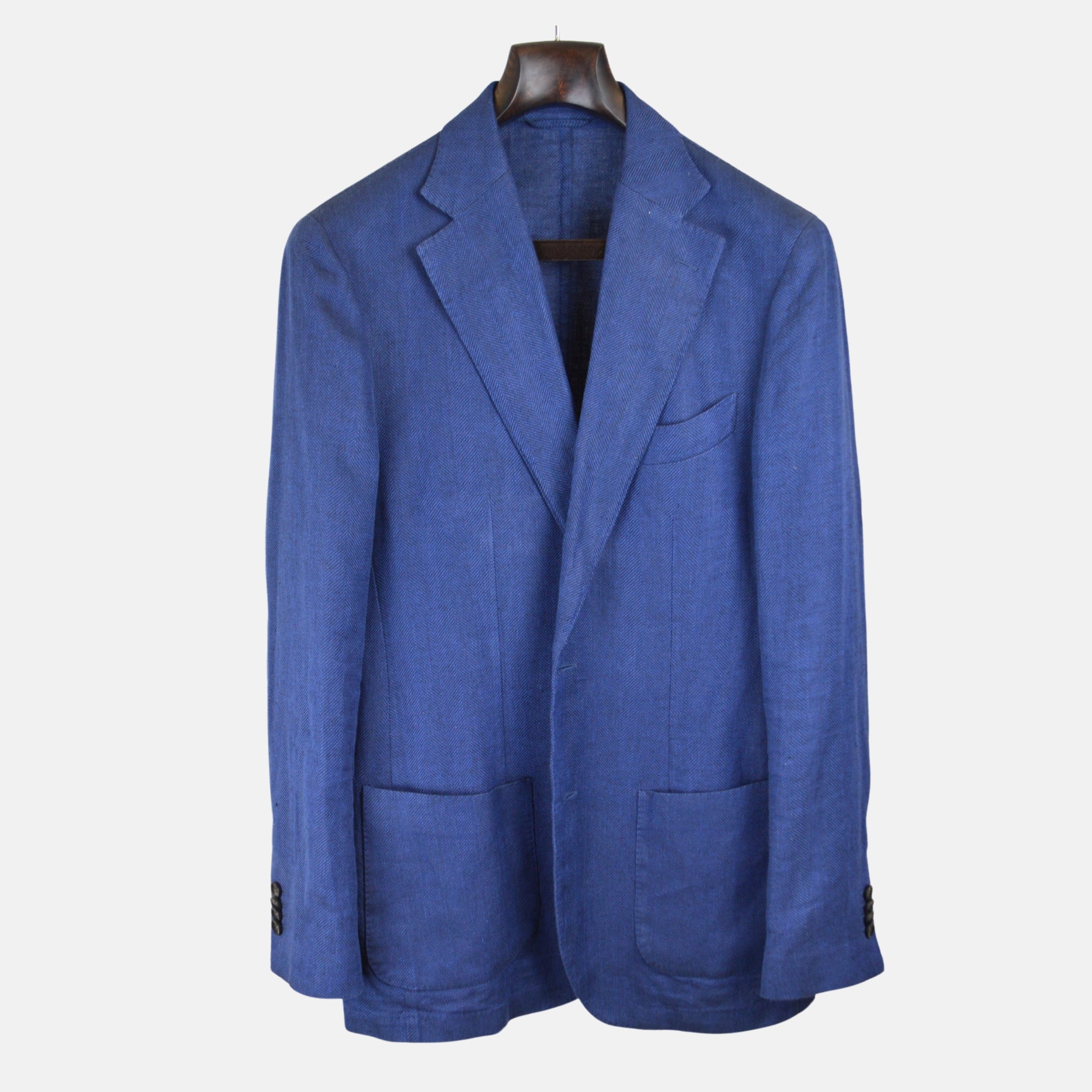 Blue Blazer made of Wool/Linen/Silk (EU 54)