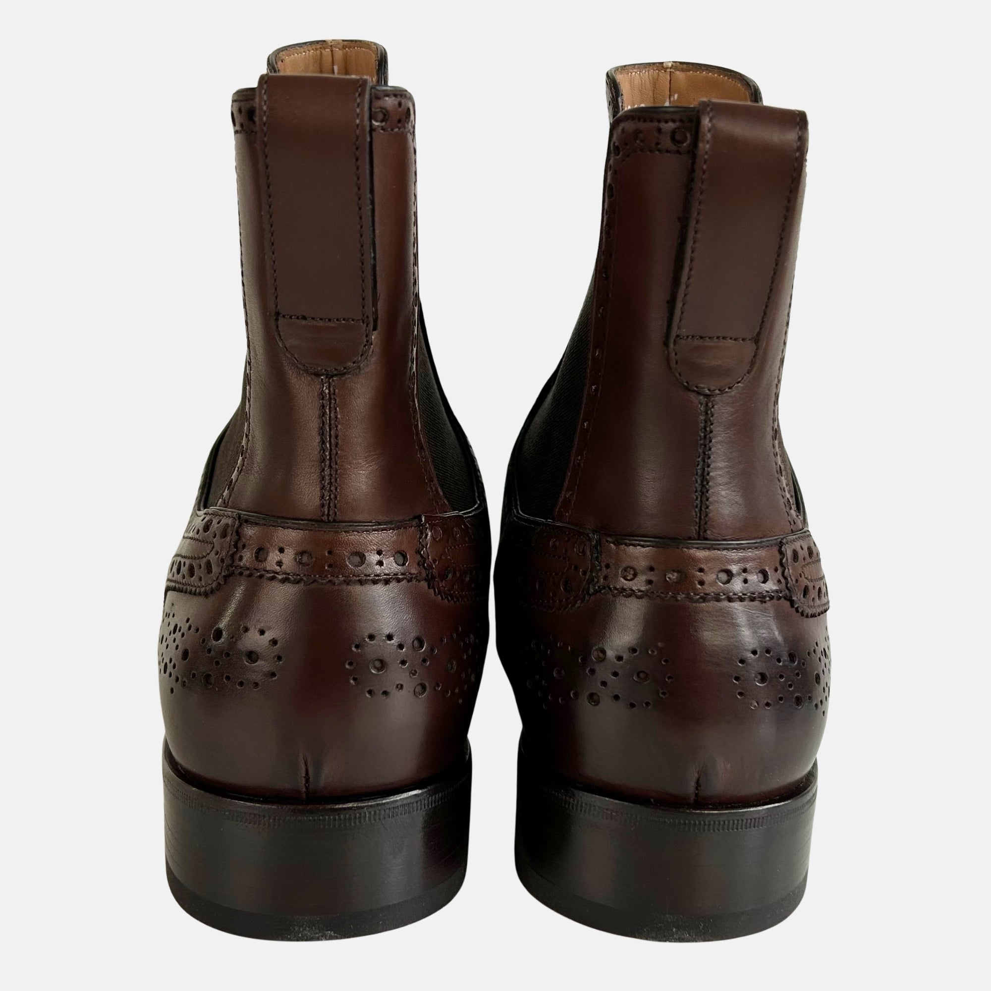 Brown Chelsea Boots made of Leather (EU 45.5)