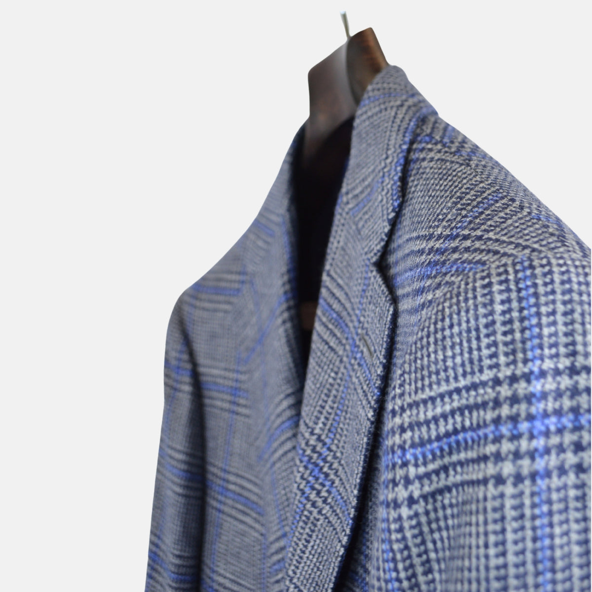Blue/Grey Blazer made of Cashmere (EU 52)