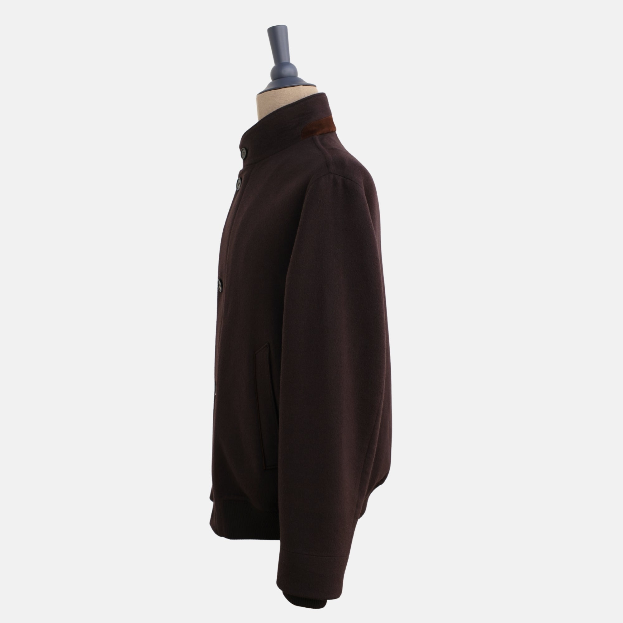 Brown Cashmere Blouson (M)