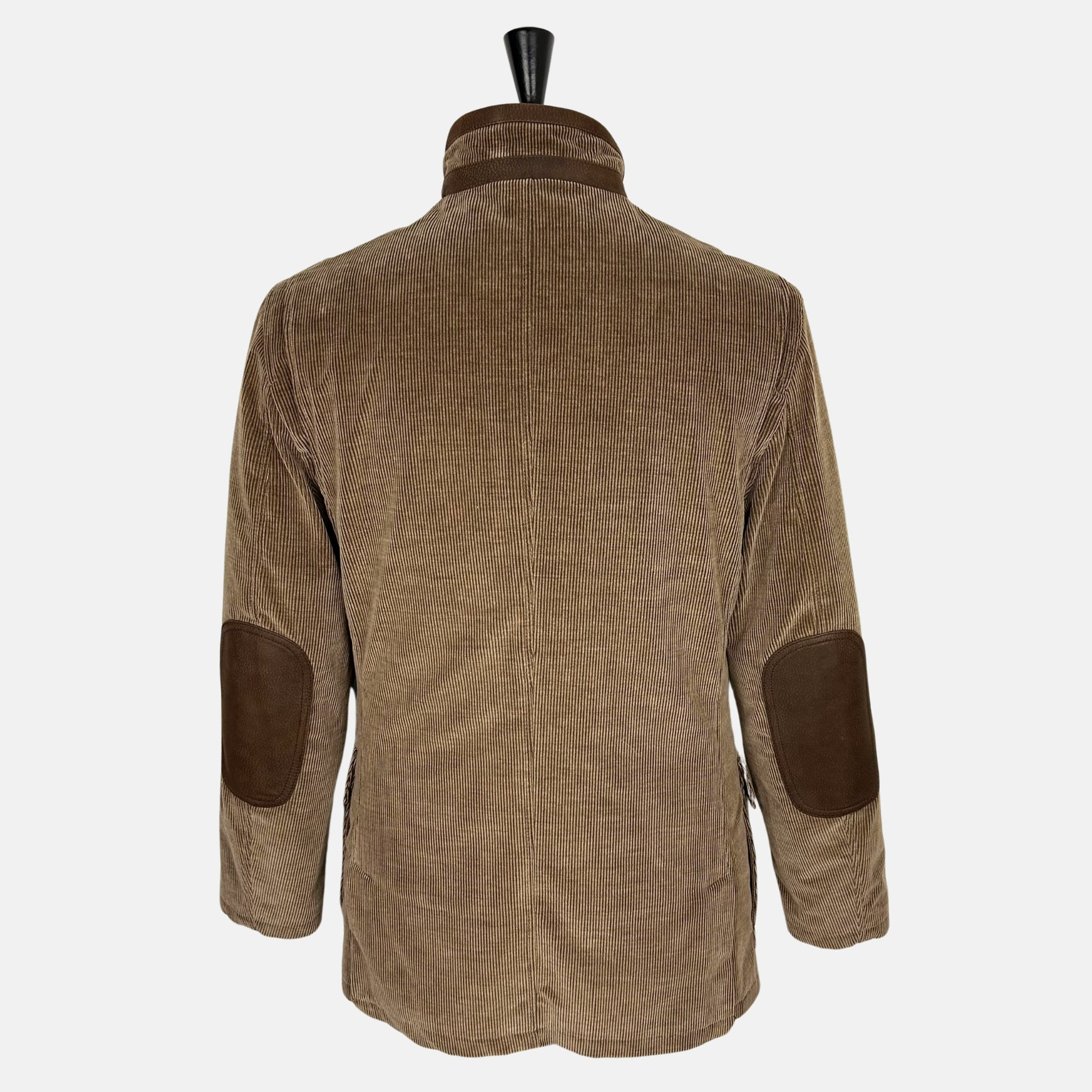 Brown Corduroy Jacket made of Cotton/Cashmere (EU 48)