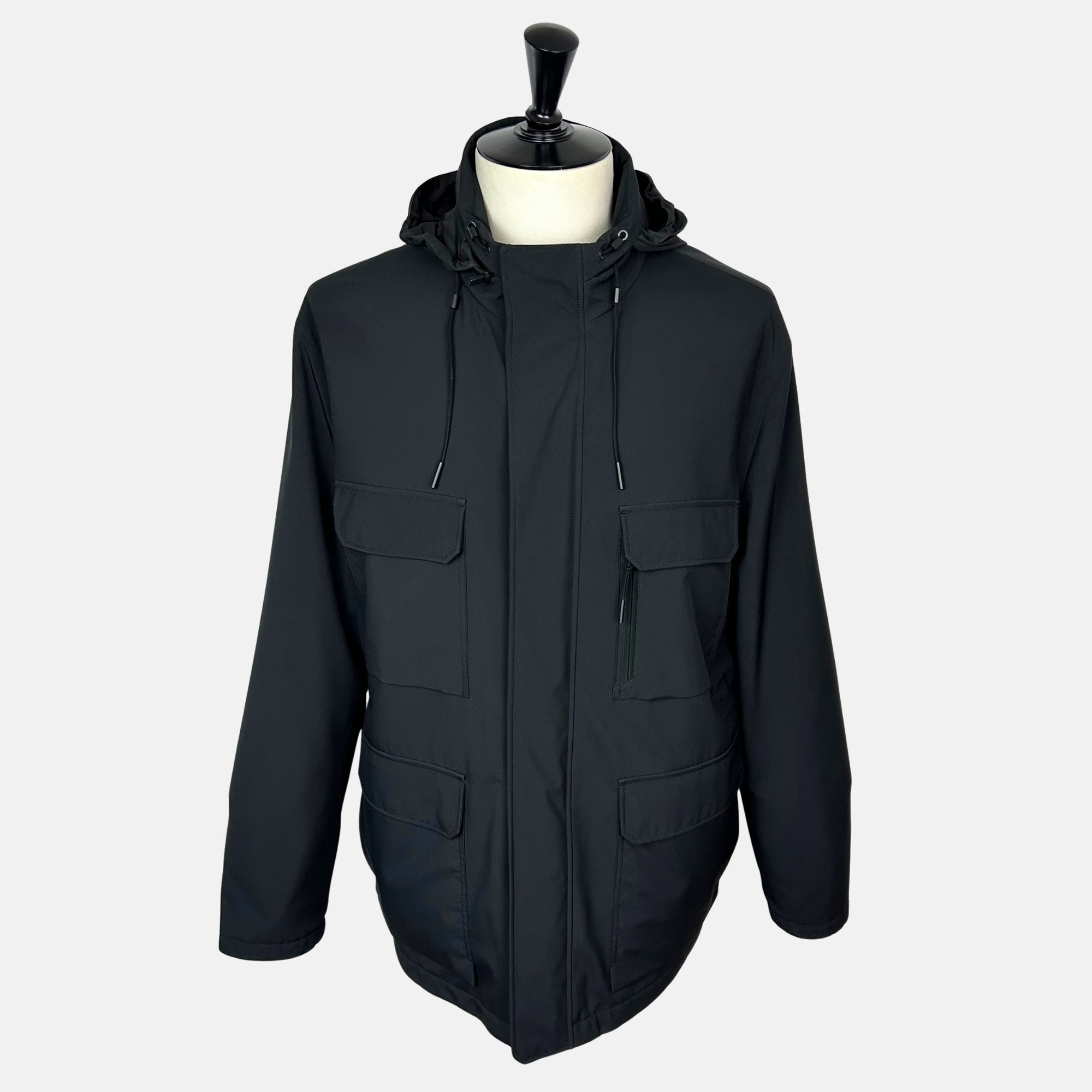 Black  Jacket made of Polyester (EU 56)