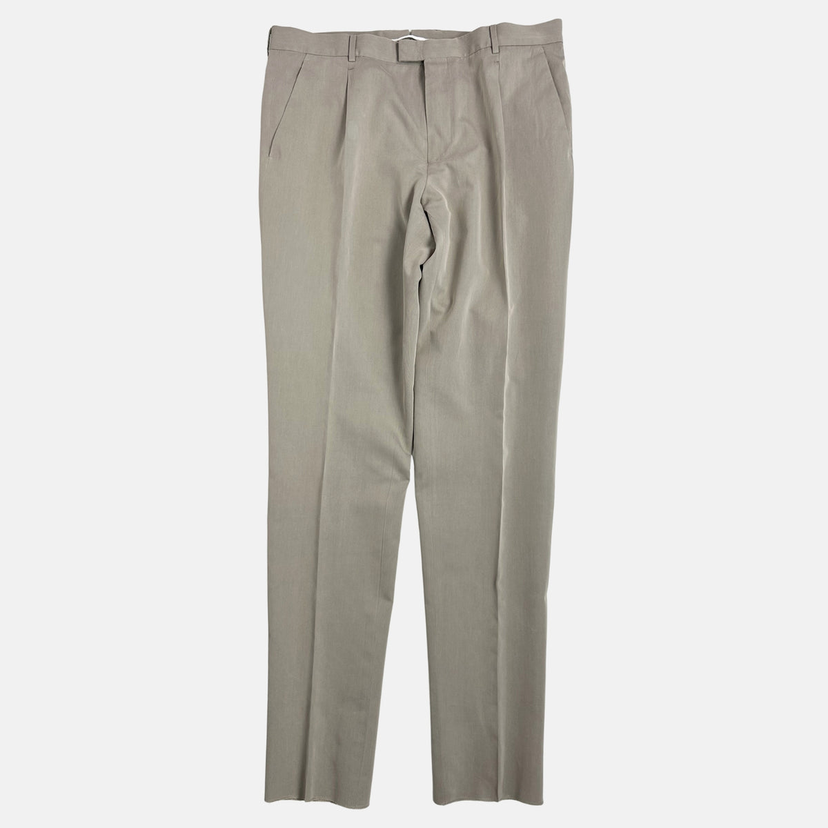 Ecru Suit made of Cotton/Silk (EU 50)