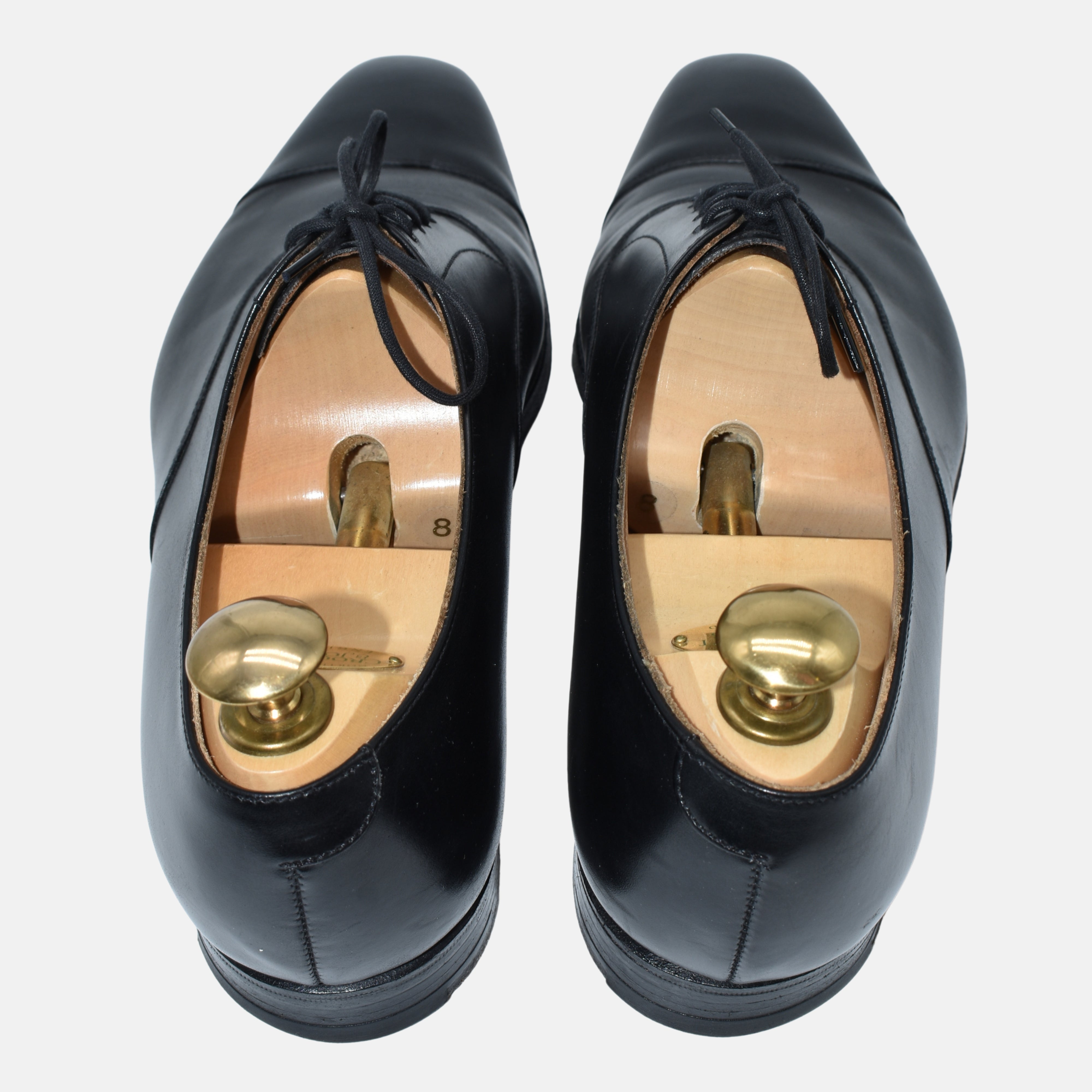 Black Shoes made of Leather (EU 42)