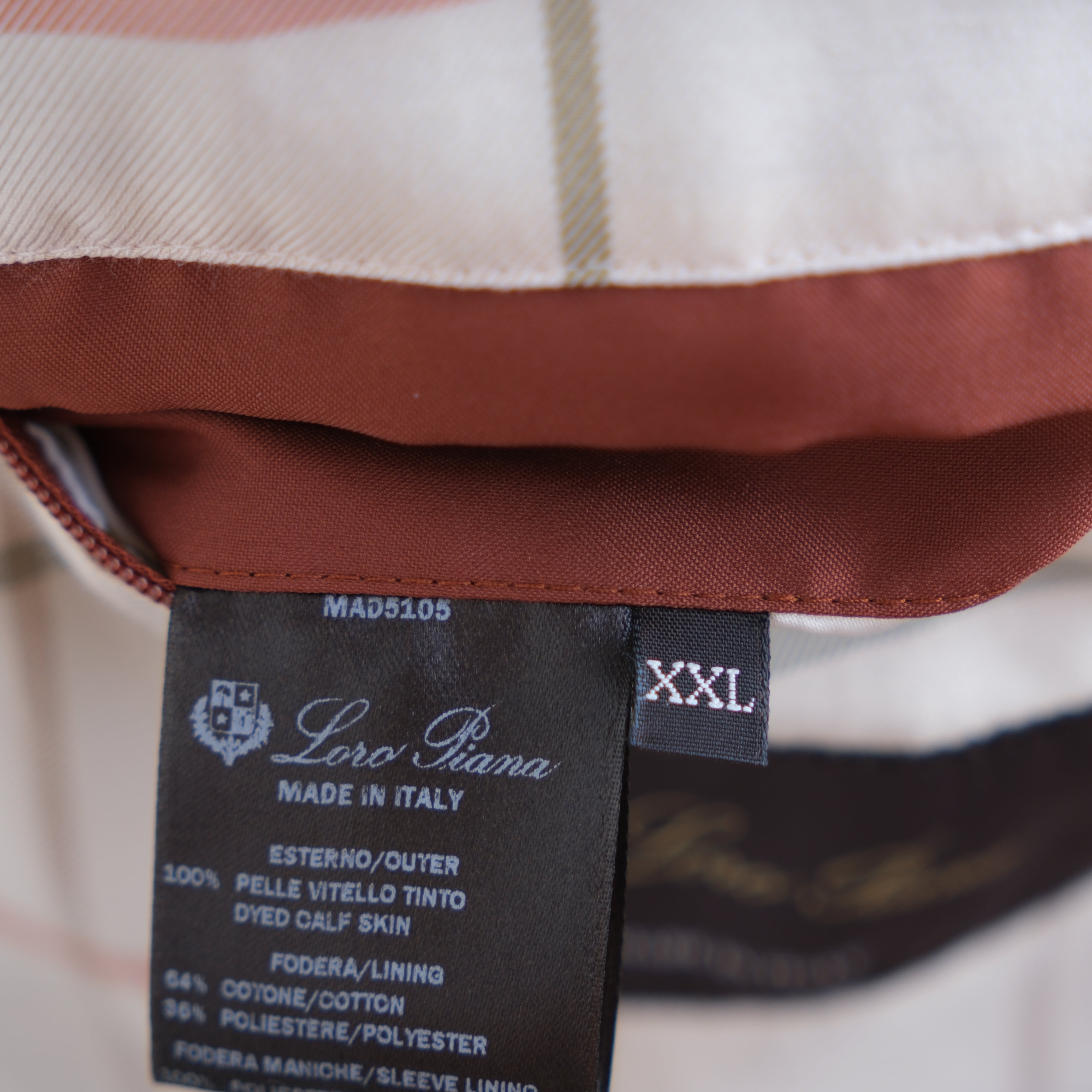 Brown Trucker Jacket made of Suede (XXL)