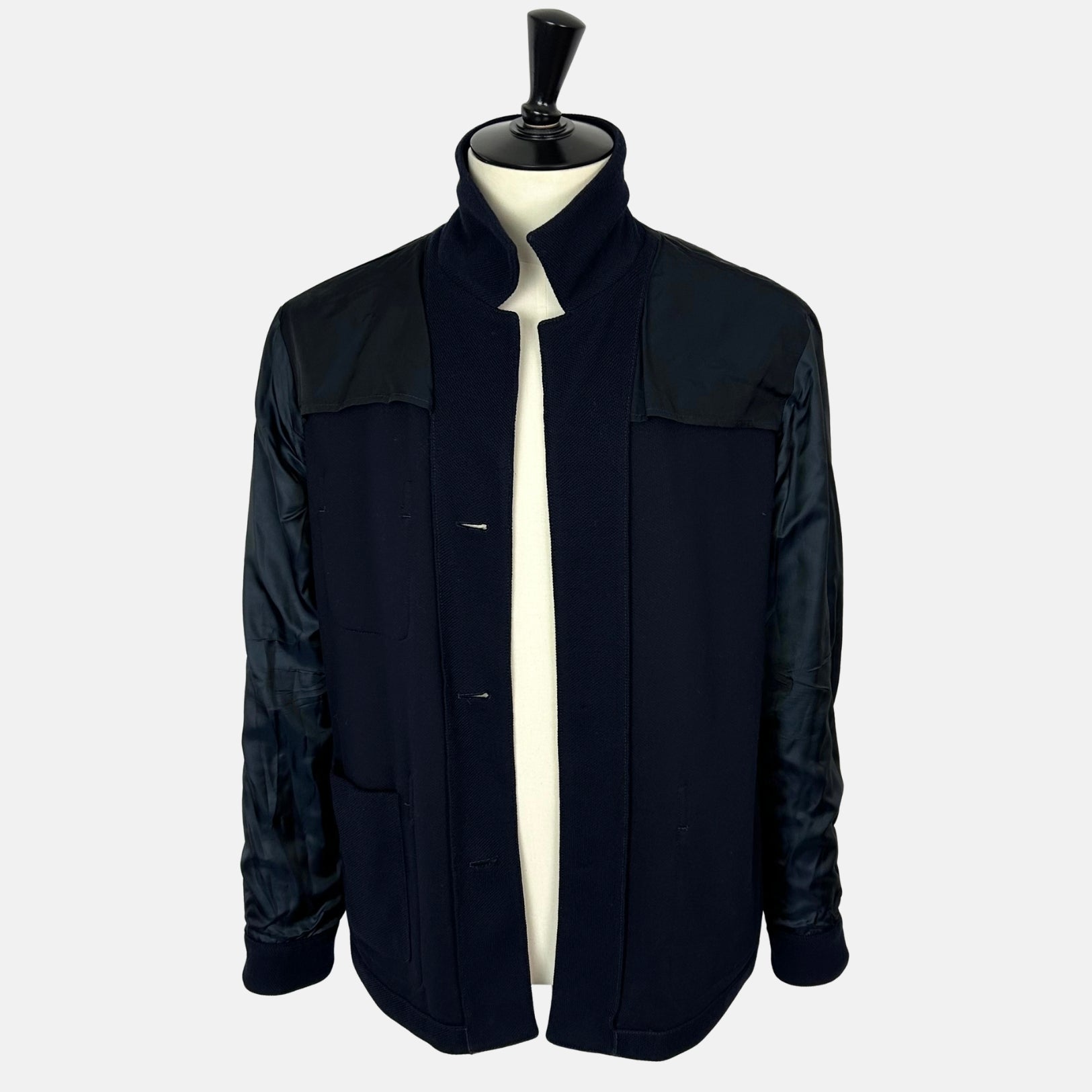 Navy Jacket made of Wool/Cotton (EU 50)