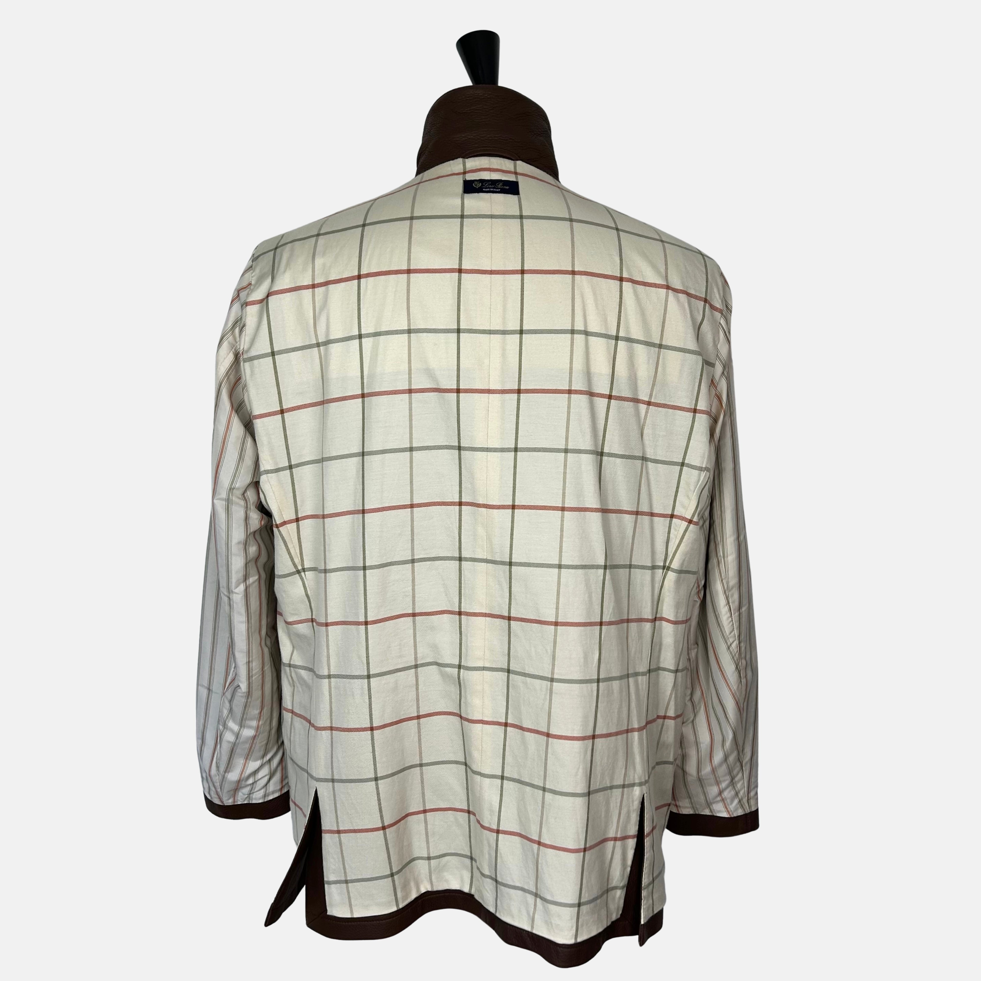 Brown Roadster Jacket made of Leather (XL)