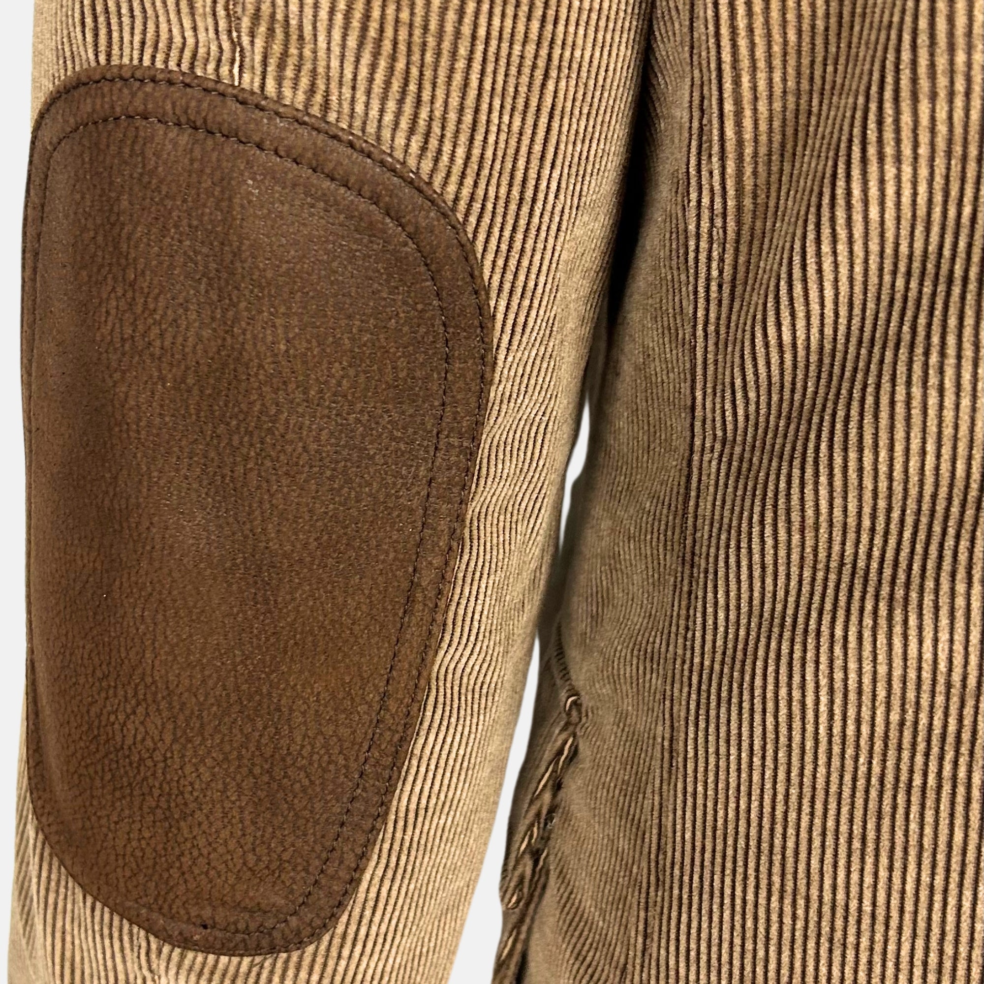 Brown Corduroy Jacket made of Cotton/Cashmere (EU 48)