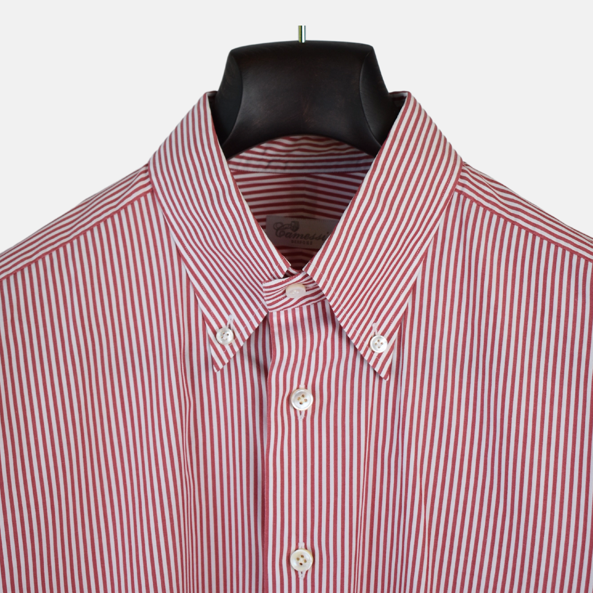 Red/White Striped Shirt made of Cotton (EU 41)