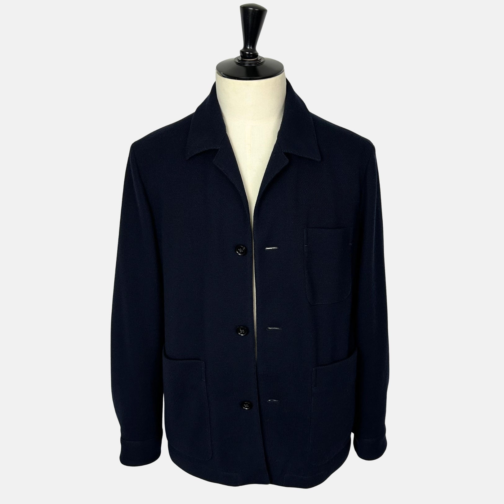 Navy Jacket made of Wool/Cotton (EU 50)