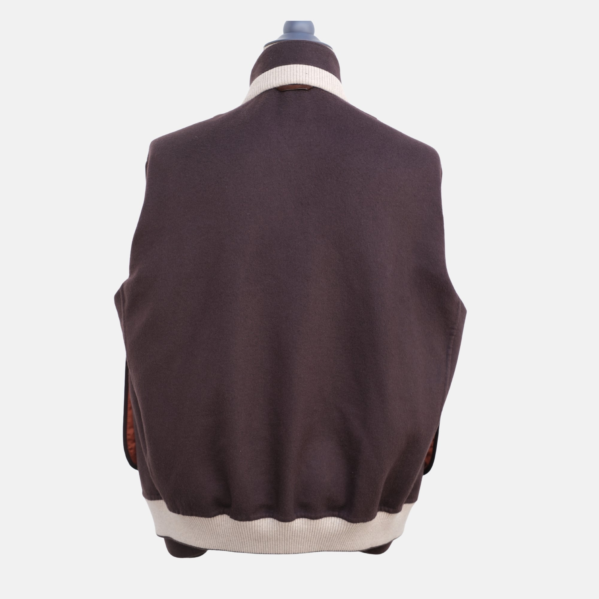 Brown Cashmere Blouson (M)