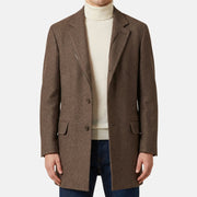 Brown Coat made of Wool/Cashmere (EU 52)
