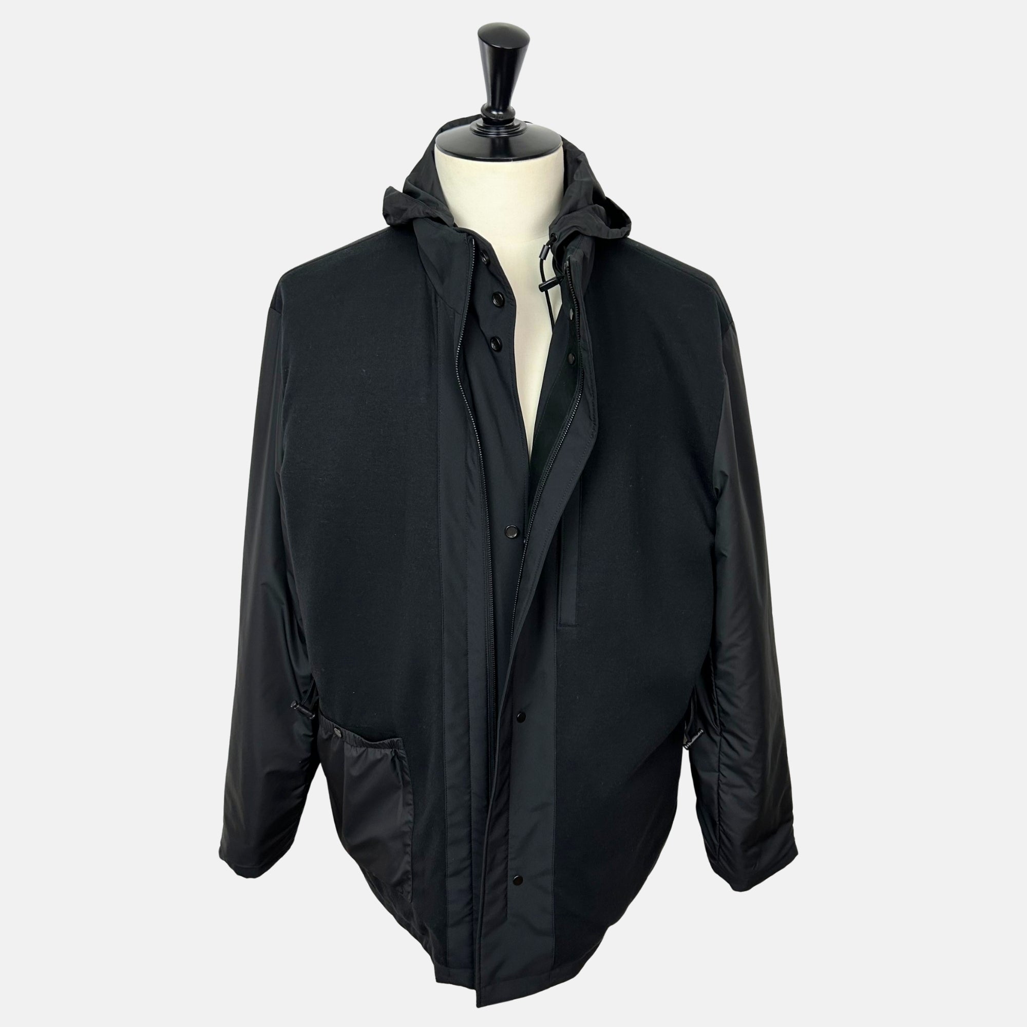 Black  Jacket made of Polyester (EU 56)