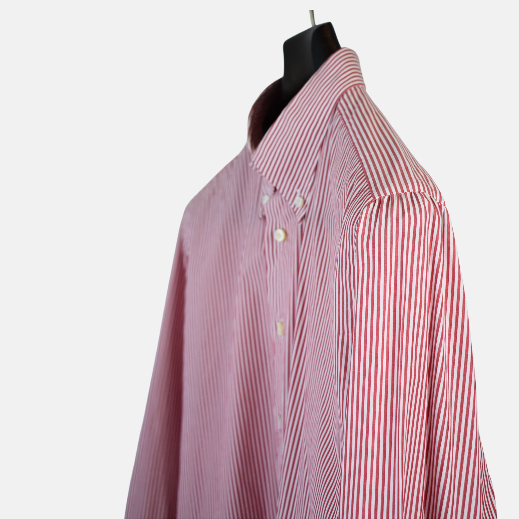 Red/White Striped Shirt made of Cotton (EU 41)