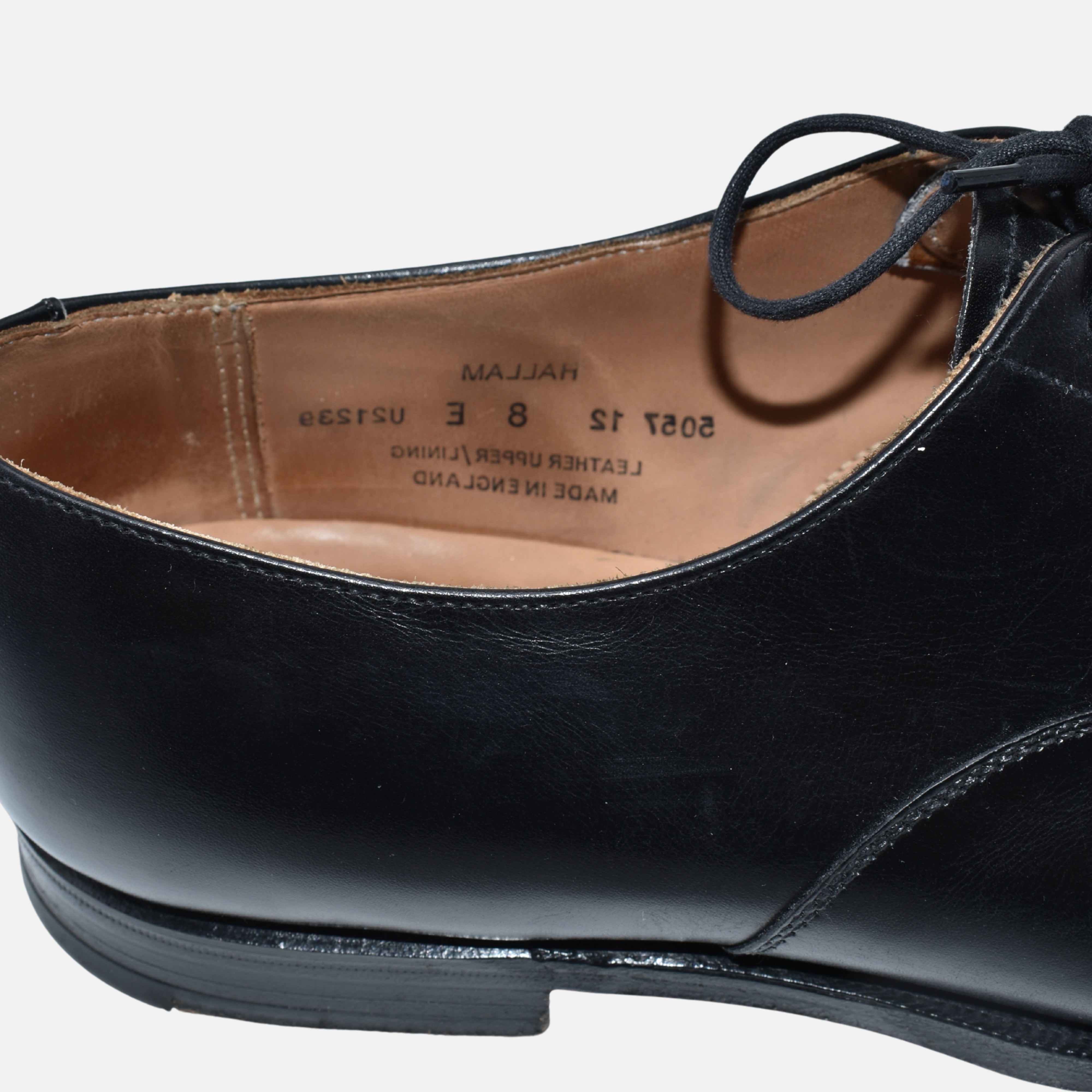 Black Shoes made of Leather (EU 42)
