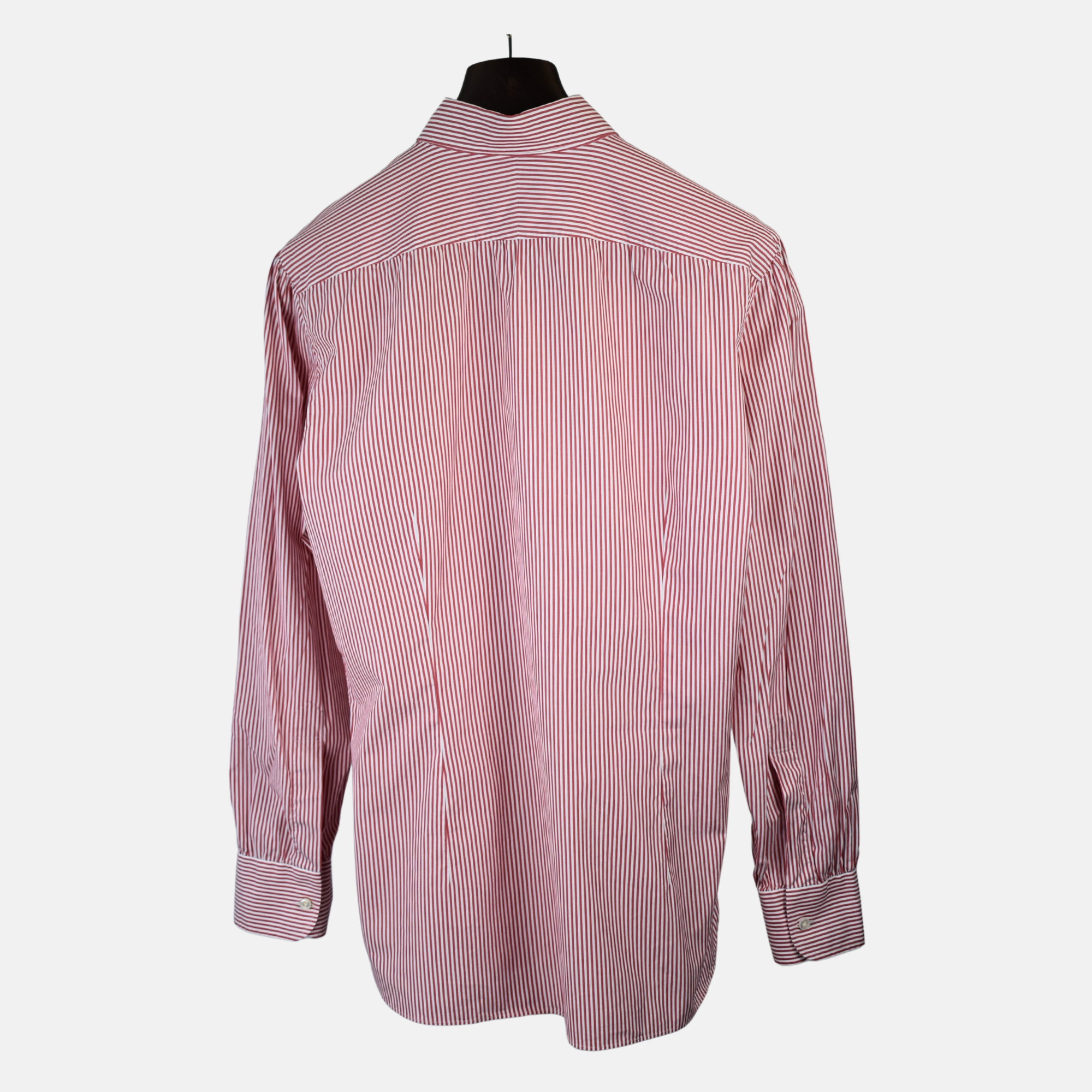 Red/White Striped Shirt made of Cotton (EU 41)