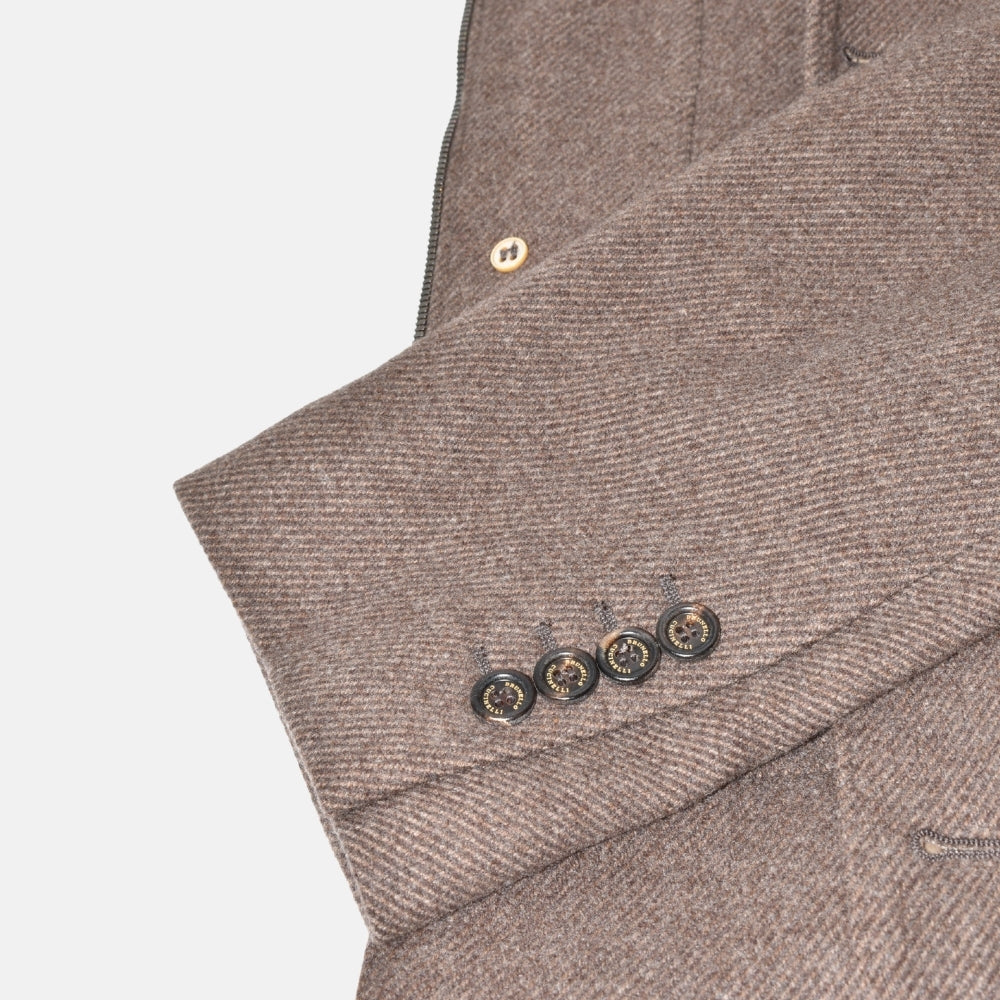 Brown Coat made of Wool/Cashmere (EU 52)