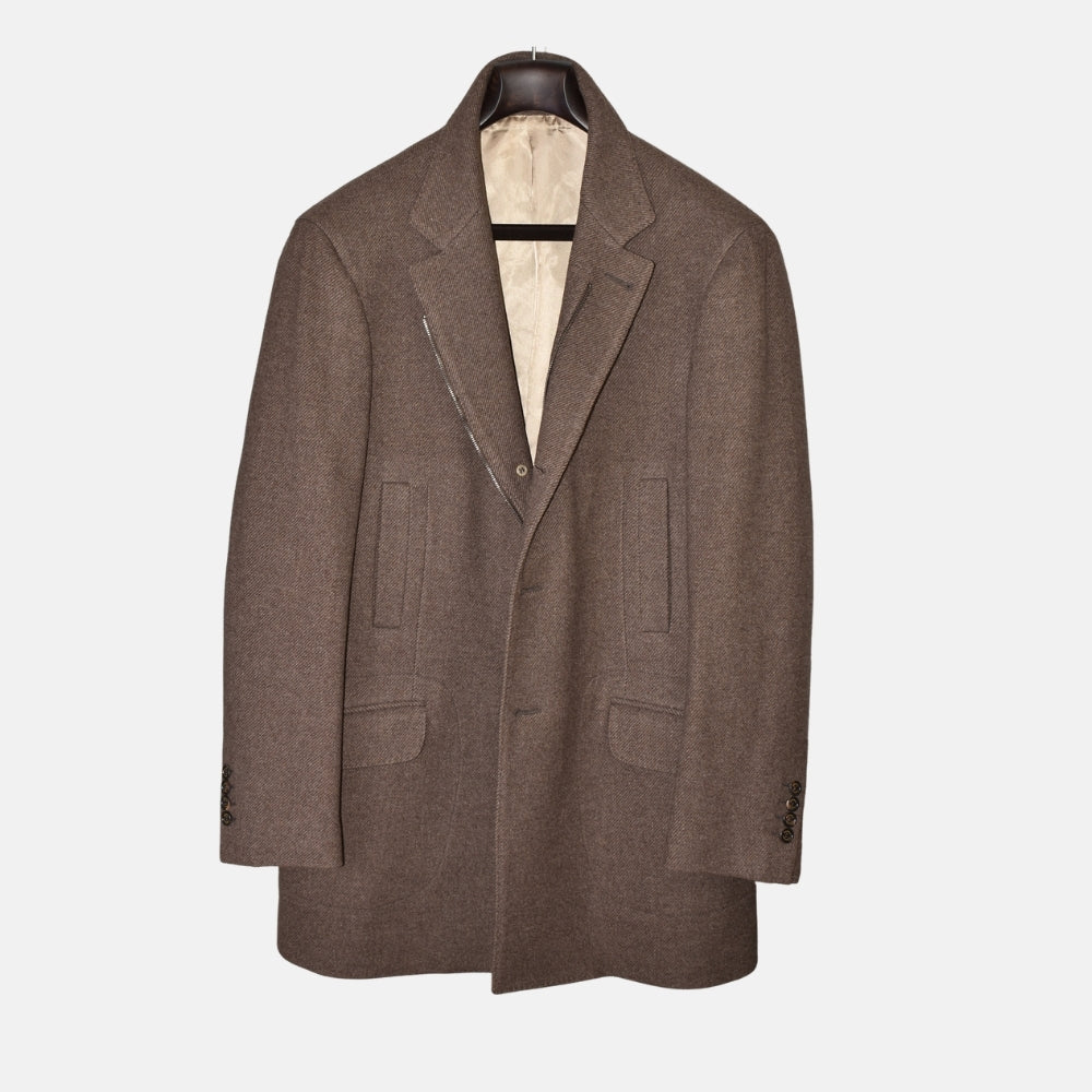 Brown Coat made of Wool/Cashmere (EU 52)