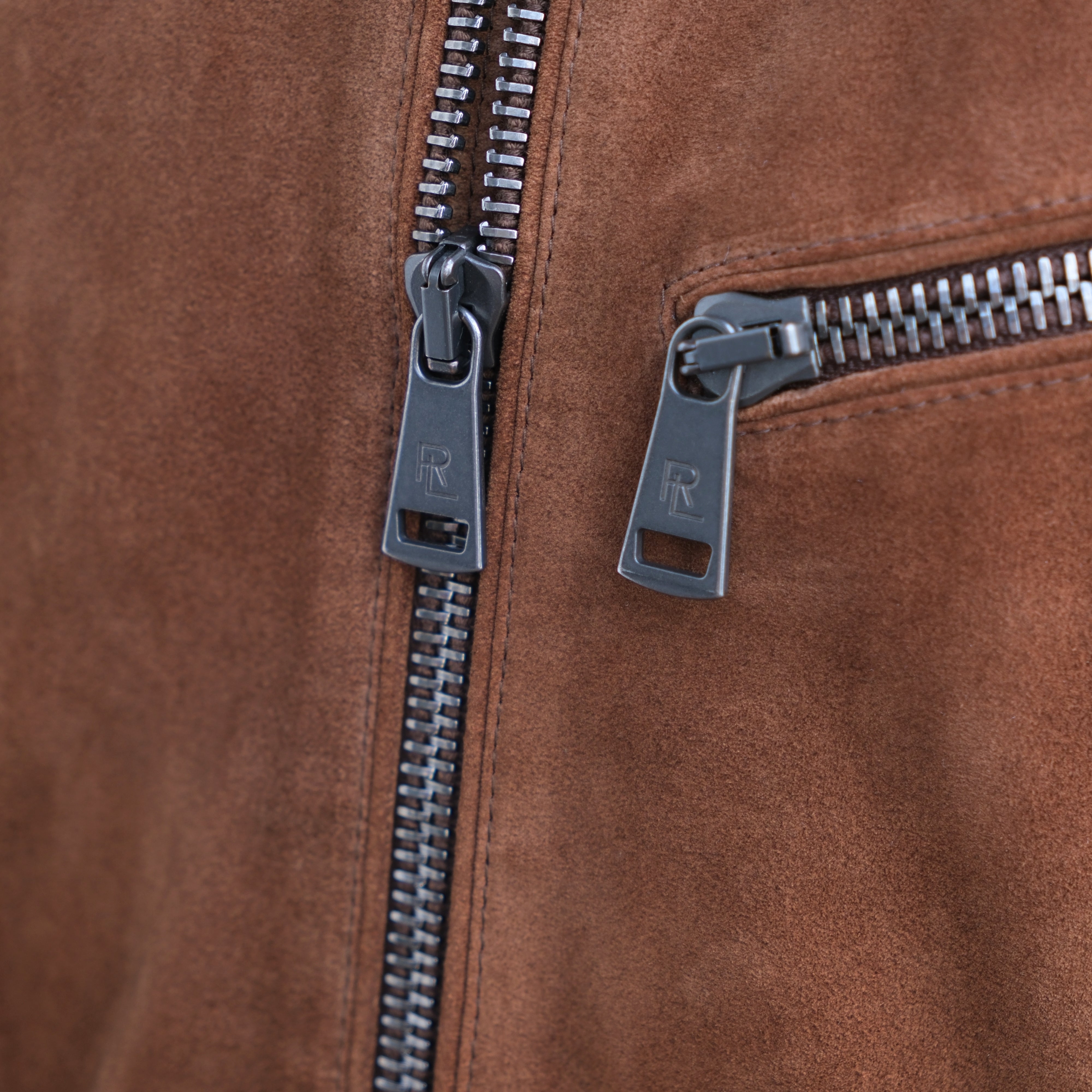 Brown Trucker Suede Jacket (L)