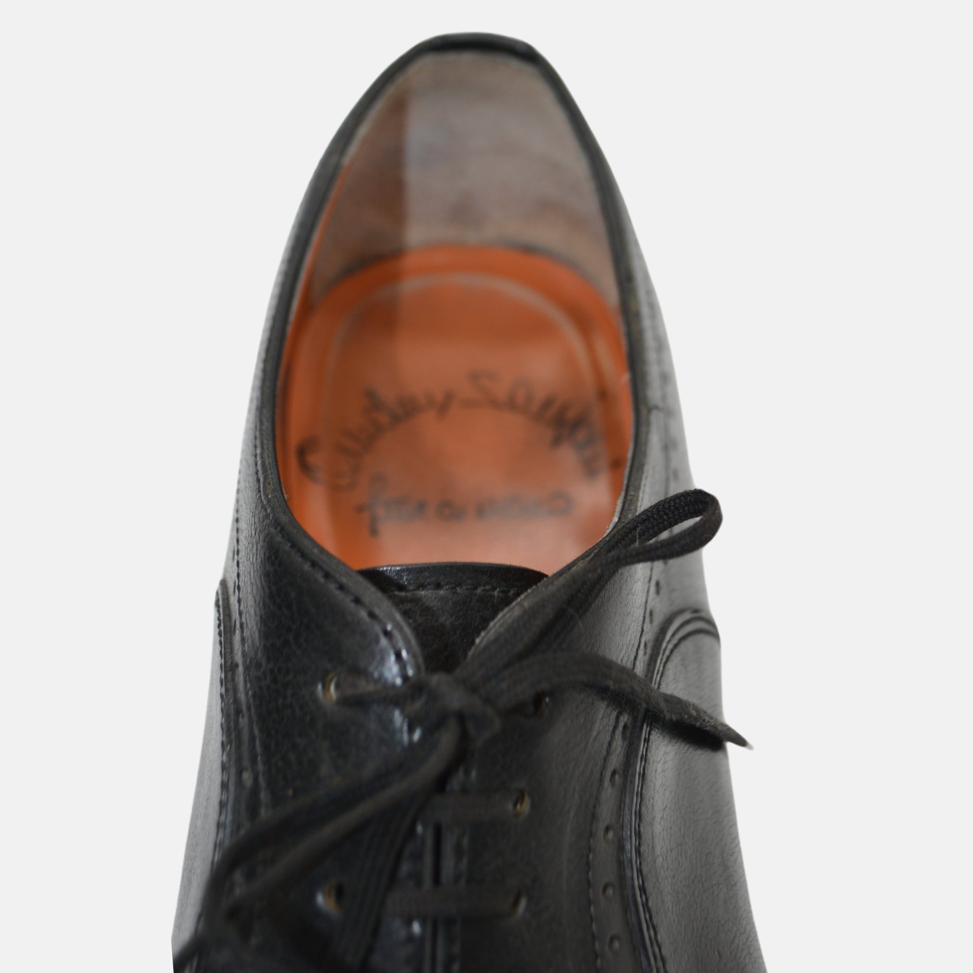 Black Oxford Shoes made of Leather (EU 39,5)