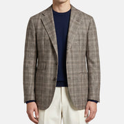 Multicolored Checked Blazer made of Virgin Wool (EU 48)