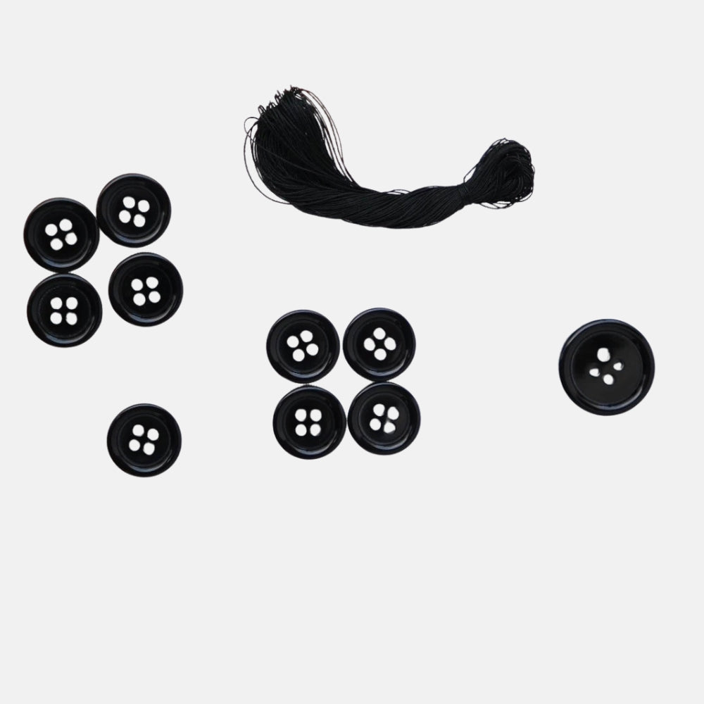 Charcoal Pinstriped Suit made of Wool (EU 48)