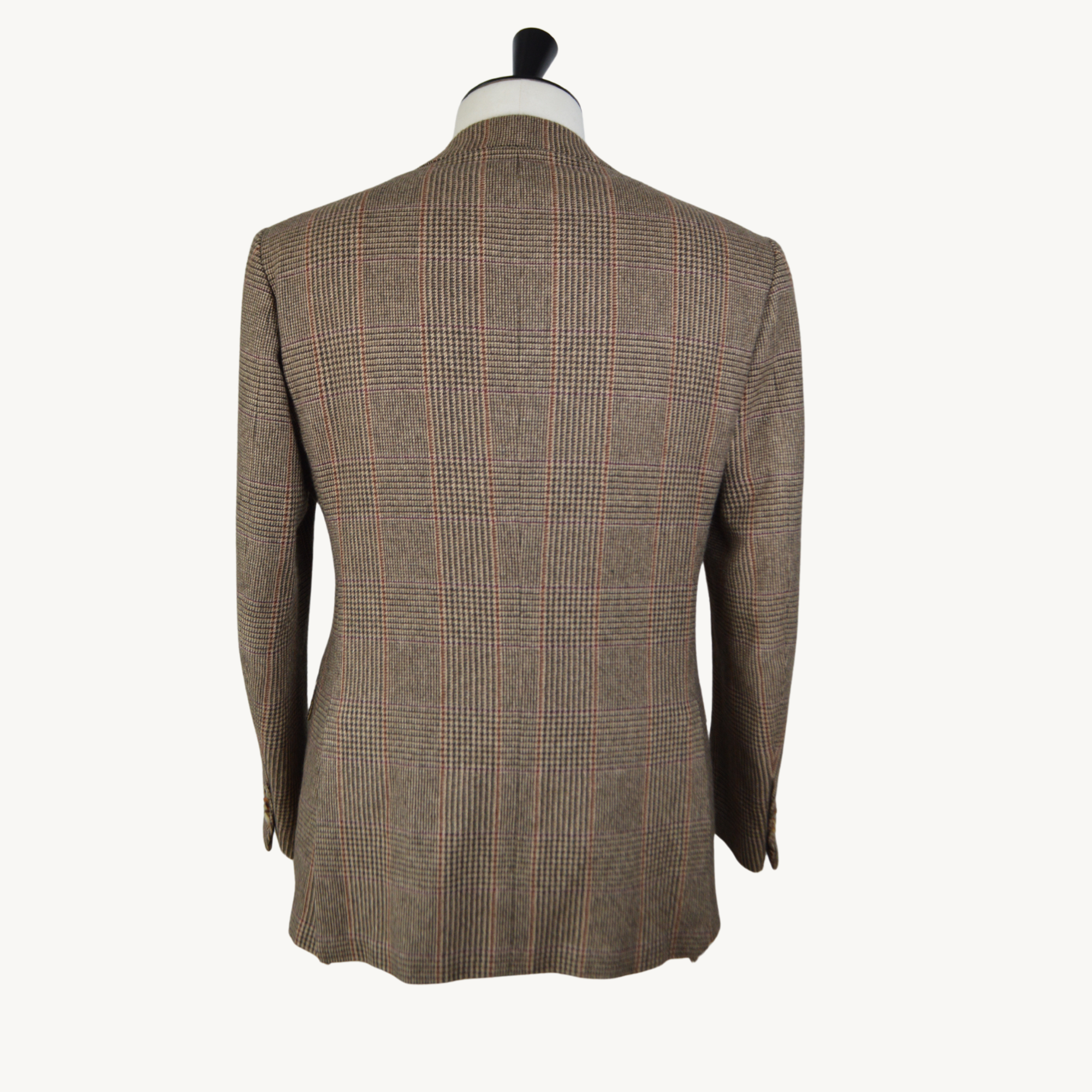 Checked Blazer made of Camel Hair