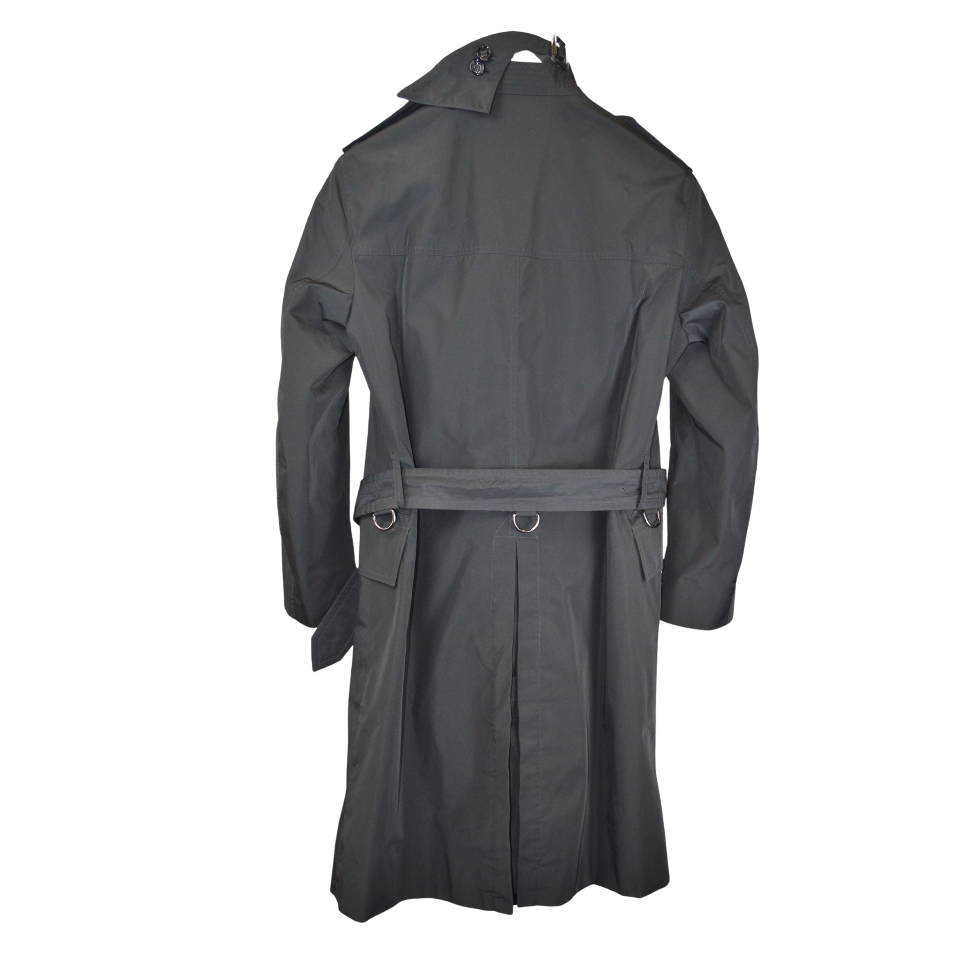 Black Trenchcoat made of Polyester (48)