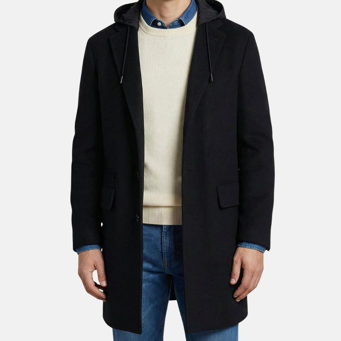 Black Coat made of Cashmere/Wool (EU 52)