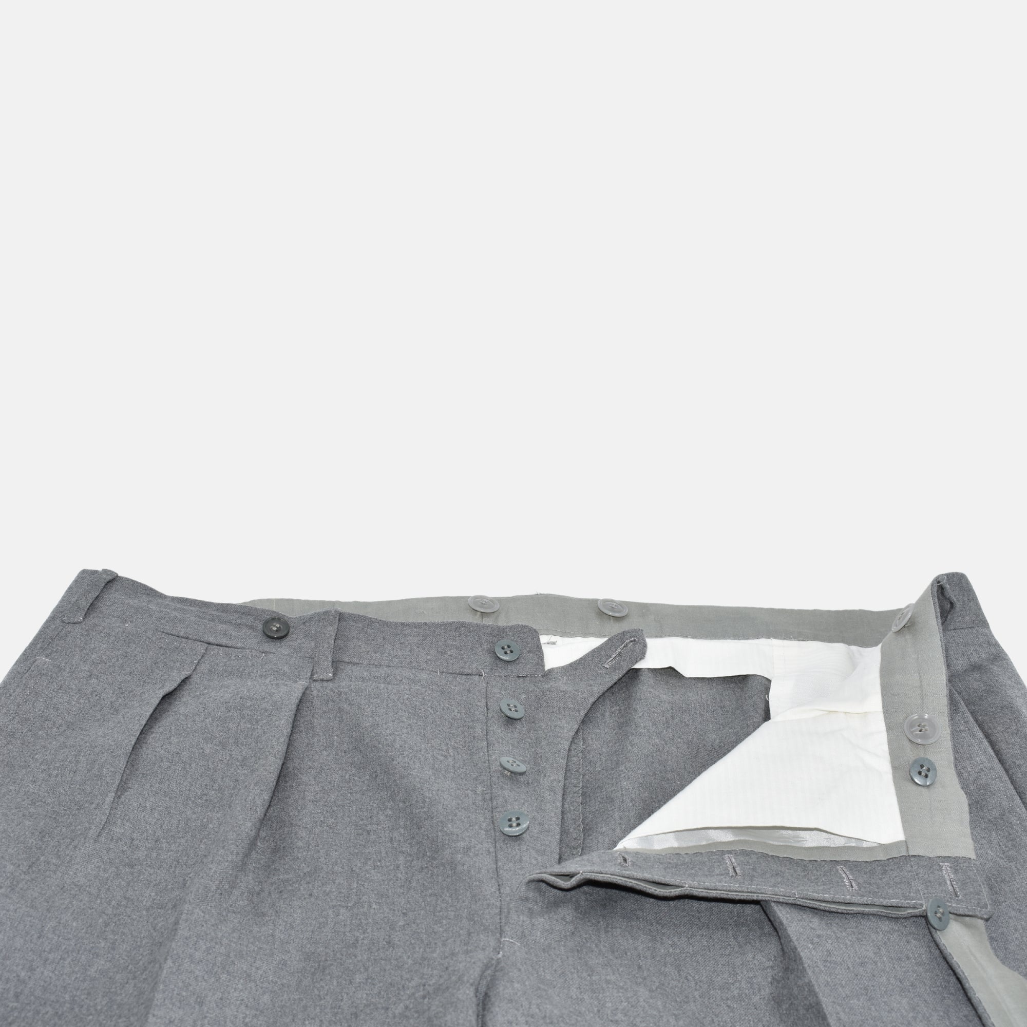 Gray Suit made of Wool (EU 52L)
