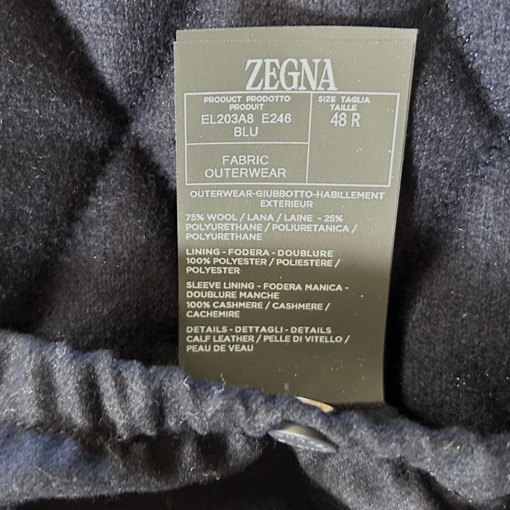 Navy Jacket with dettachable Vest (EU 48)